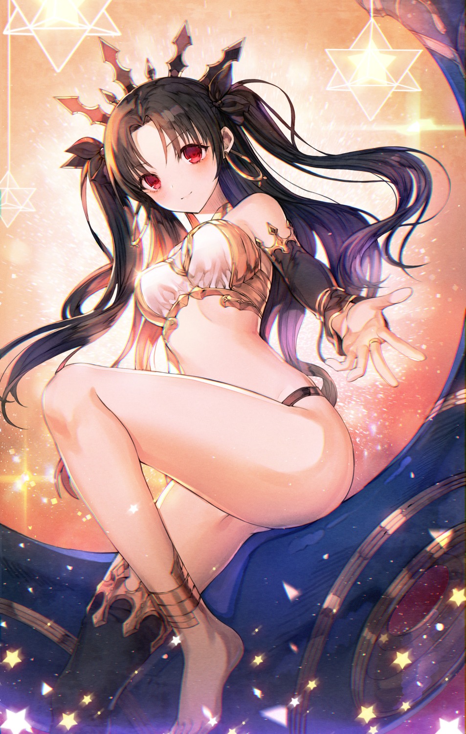 armor, bikini_armor, fate/grand_order, feet, ishtar_(fate), kh_(kh_1128)