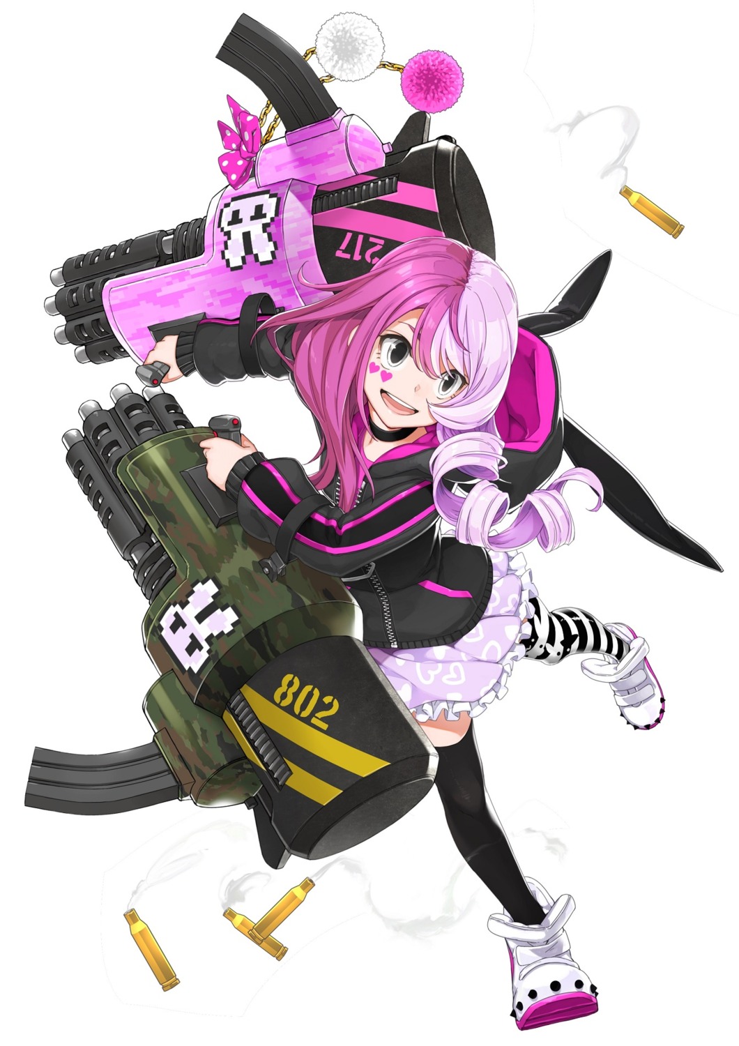 #compass, megumegu, tagme, thighhighs, weapon