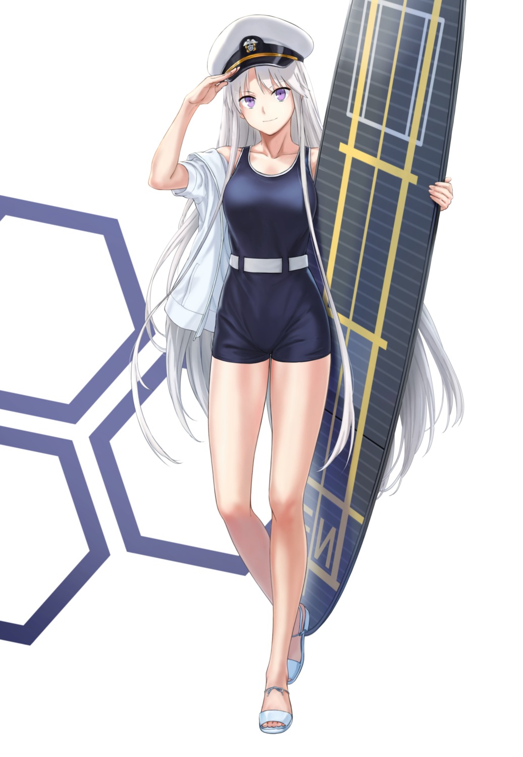 azur_lane, enterprise_(azur_lane), heels, swimsuits, tuchinokoeffect