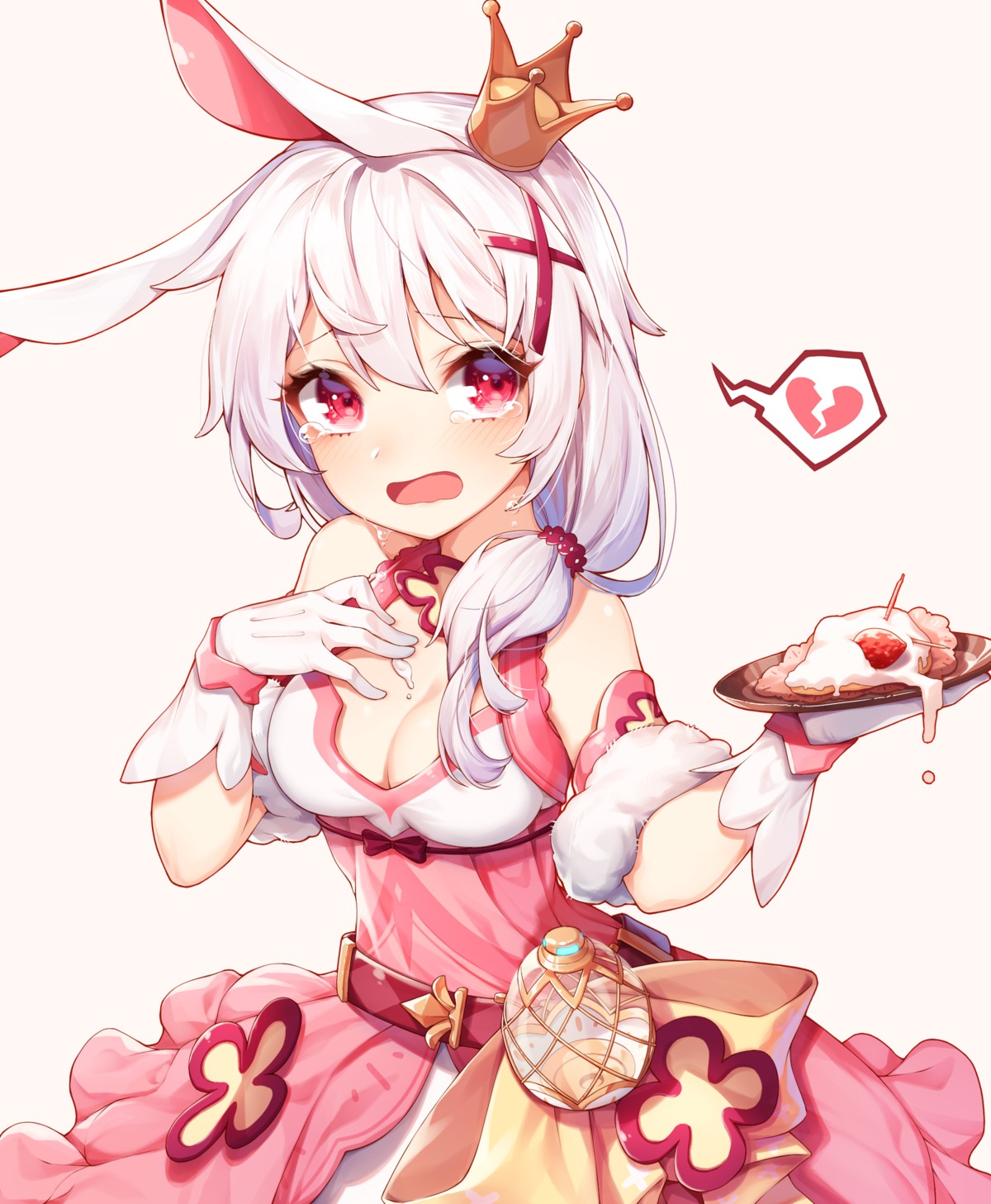 animal_ears, benghuai_xueyuan, bunny_ears, cleavage, honkai_impact, rukousou_no_hana, theresa_apocalypse