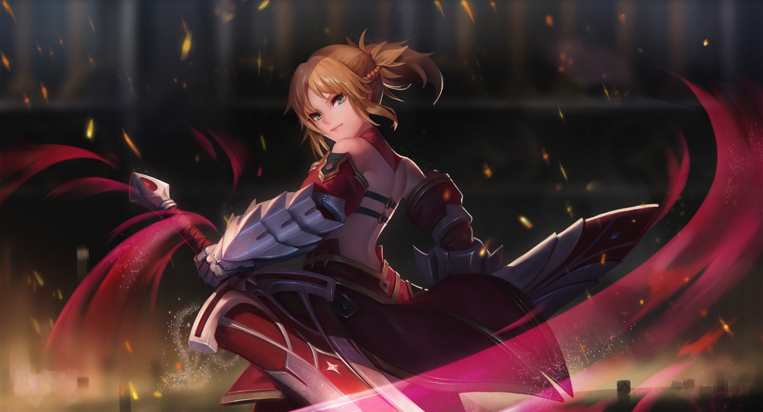 armor, fate/apocrypha, fate/grand_order, fate/stay_night, mordred_(fate), rix2118, sword