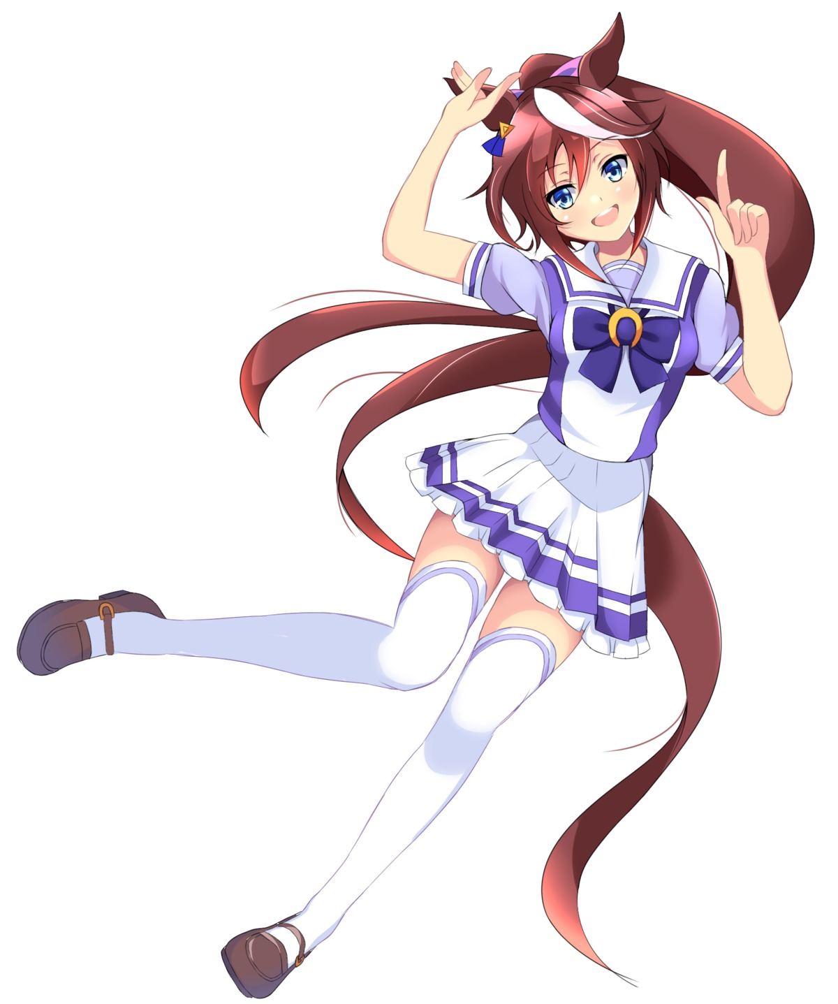 animal_ears, seifuku, tail, thighhighs, tokai_teio_(umamusume), uechirou, uma_musume_pretty_derby