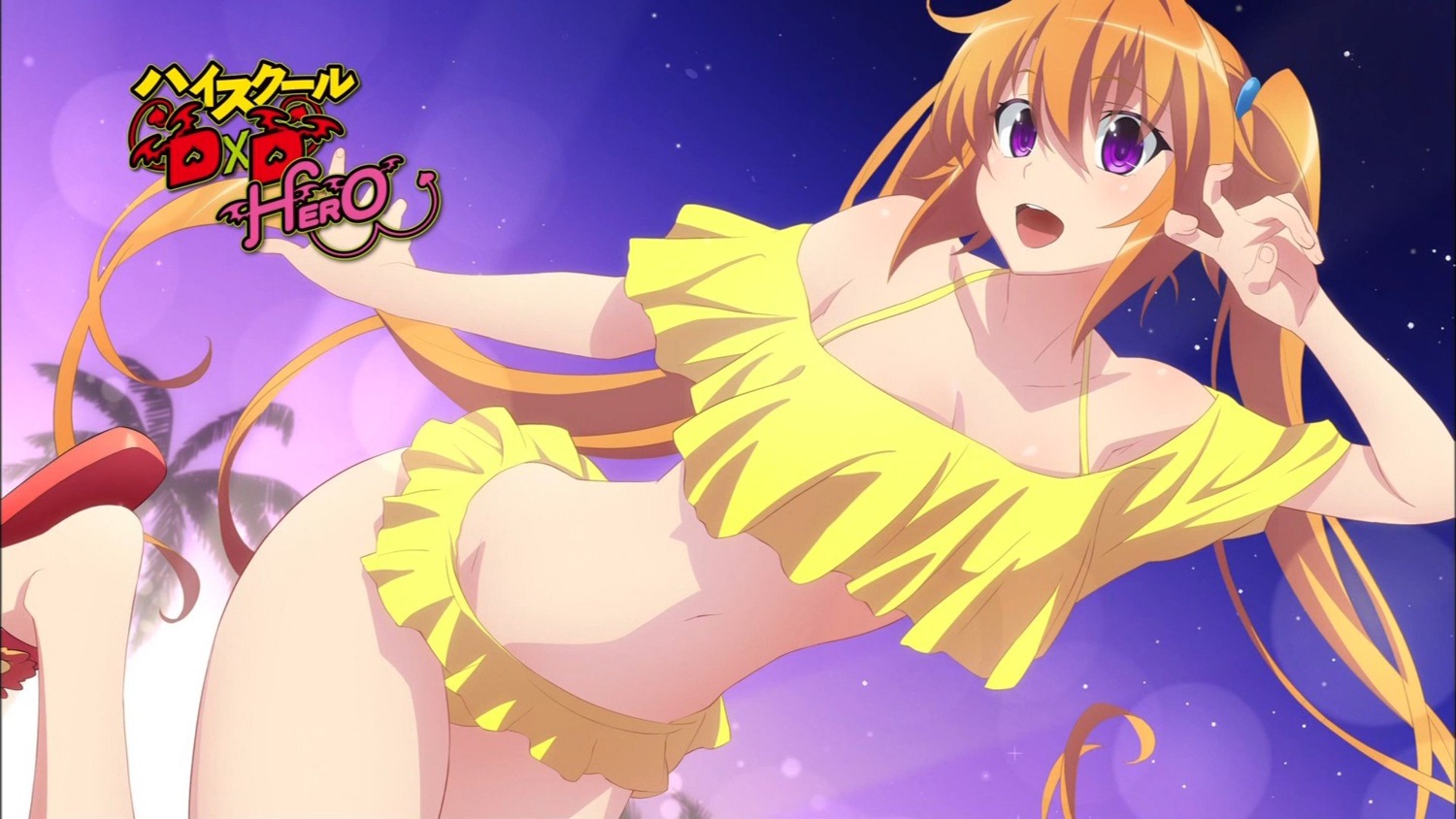 bikini, cleavage, high_school_dxd_hero, highschool_dxd, shidou_irina, swimsuits