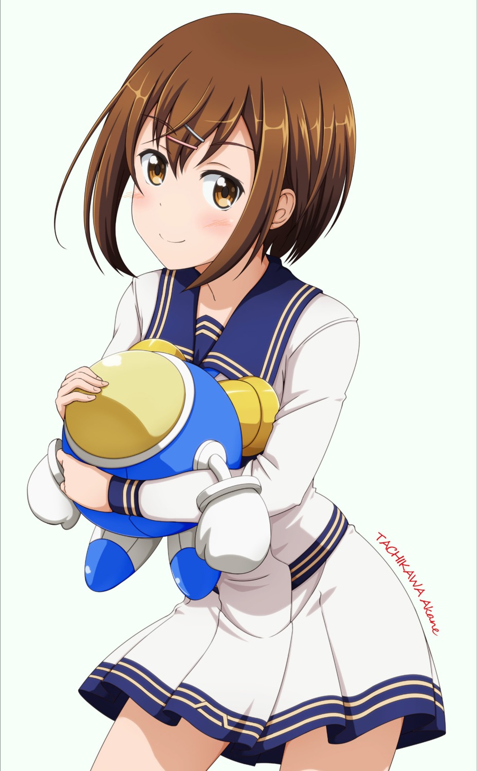 seifuku, shira-nyoro, tachikawa_akane, tokimeki_idol