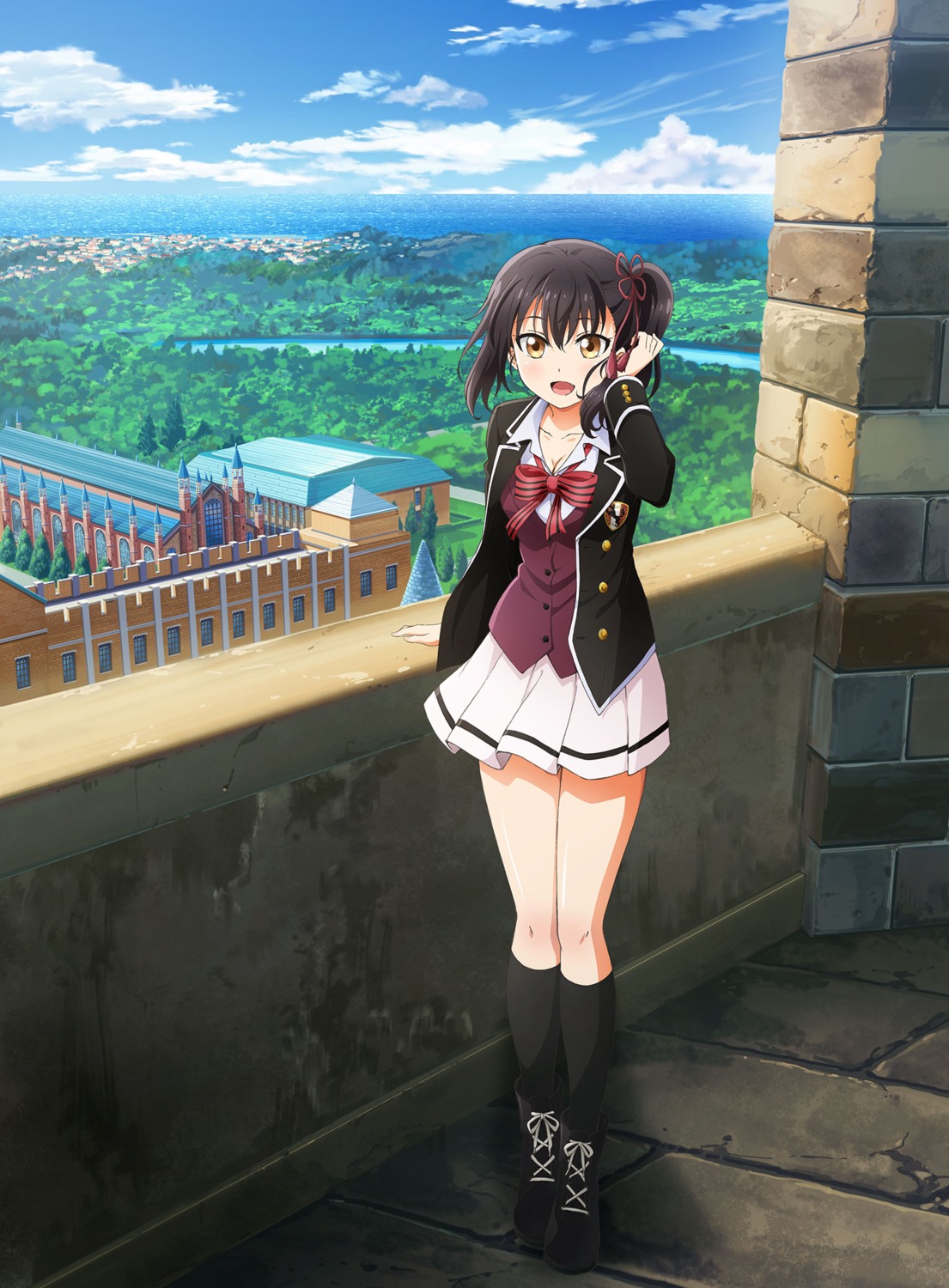 kishuku_gakkou_no_juliet, komai_hasuki, landscape, seifuku, tagme