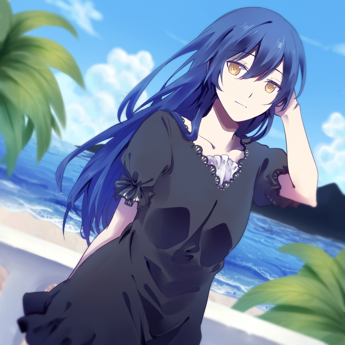 dress, love_live!, love_live!_(series), sonoda_umi, walluku