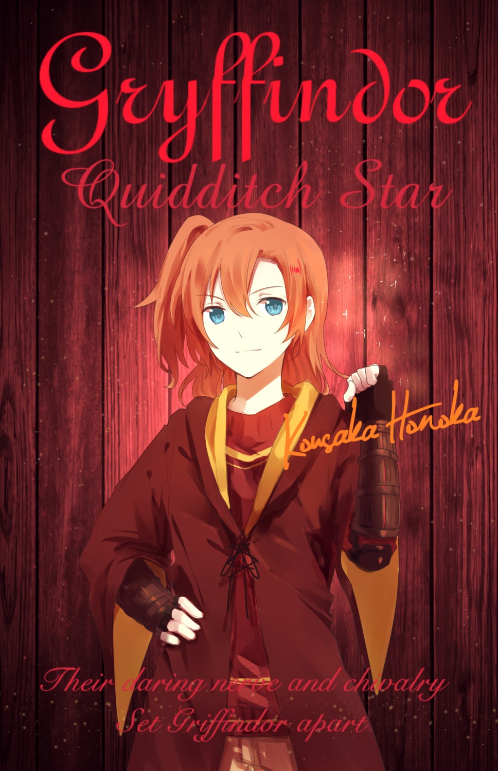 cosplay, harry_potter, kousaka_honoka, love_live!, love_live!_(series), walluku