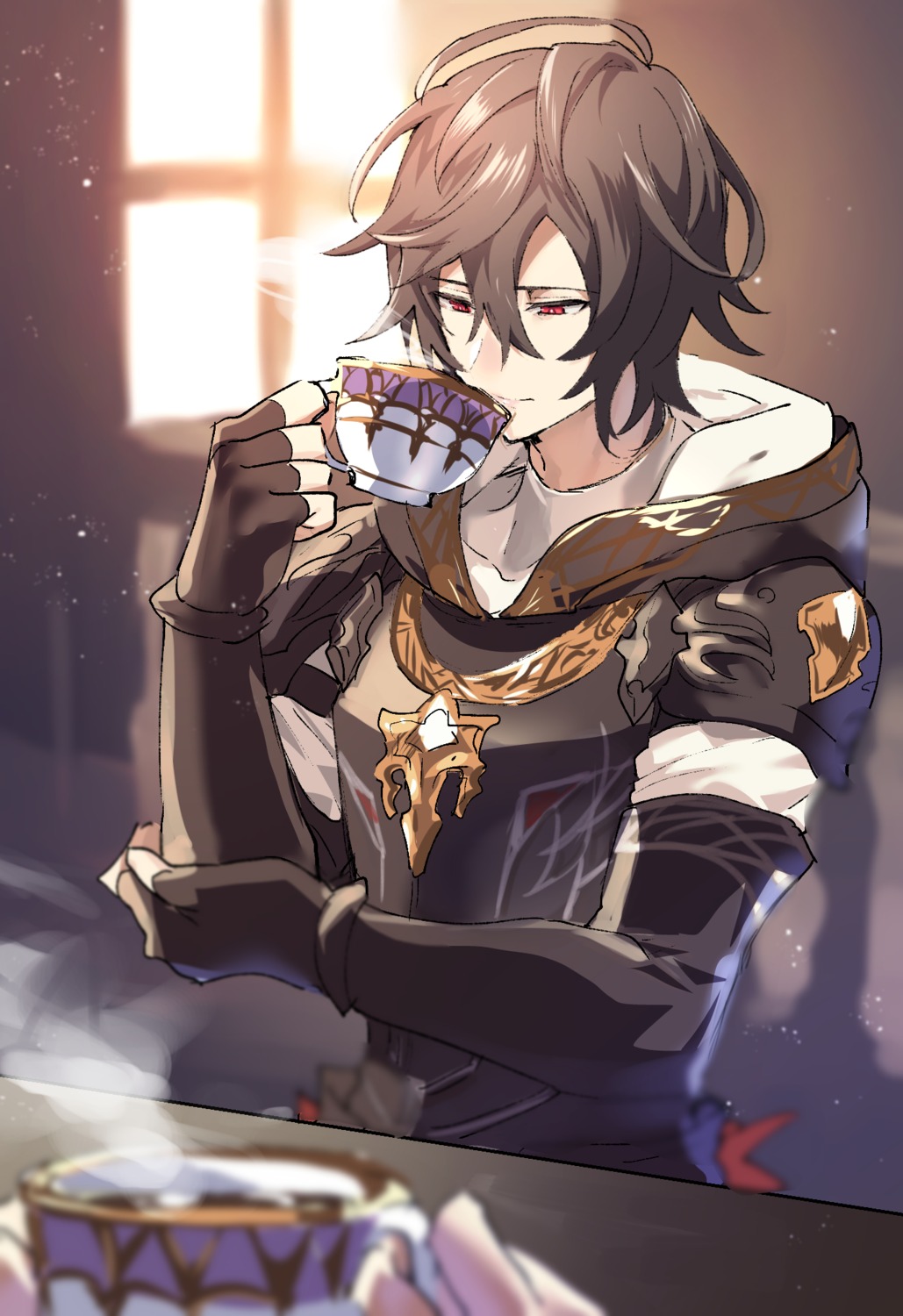 armor, granblue_fantasy, makita, male, sandalphon_(granblue_fantasy)