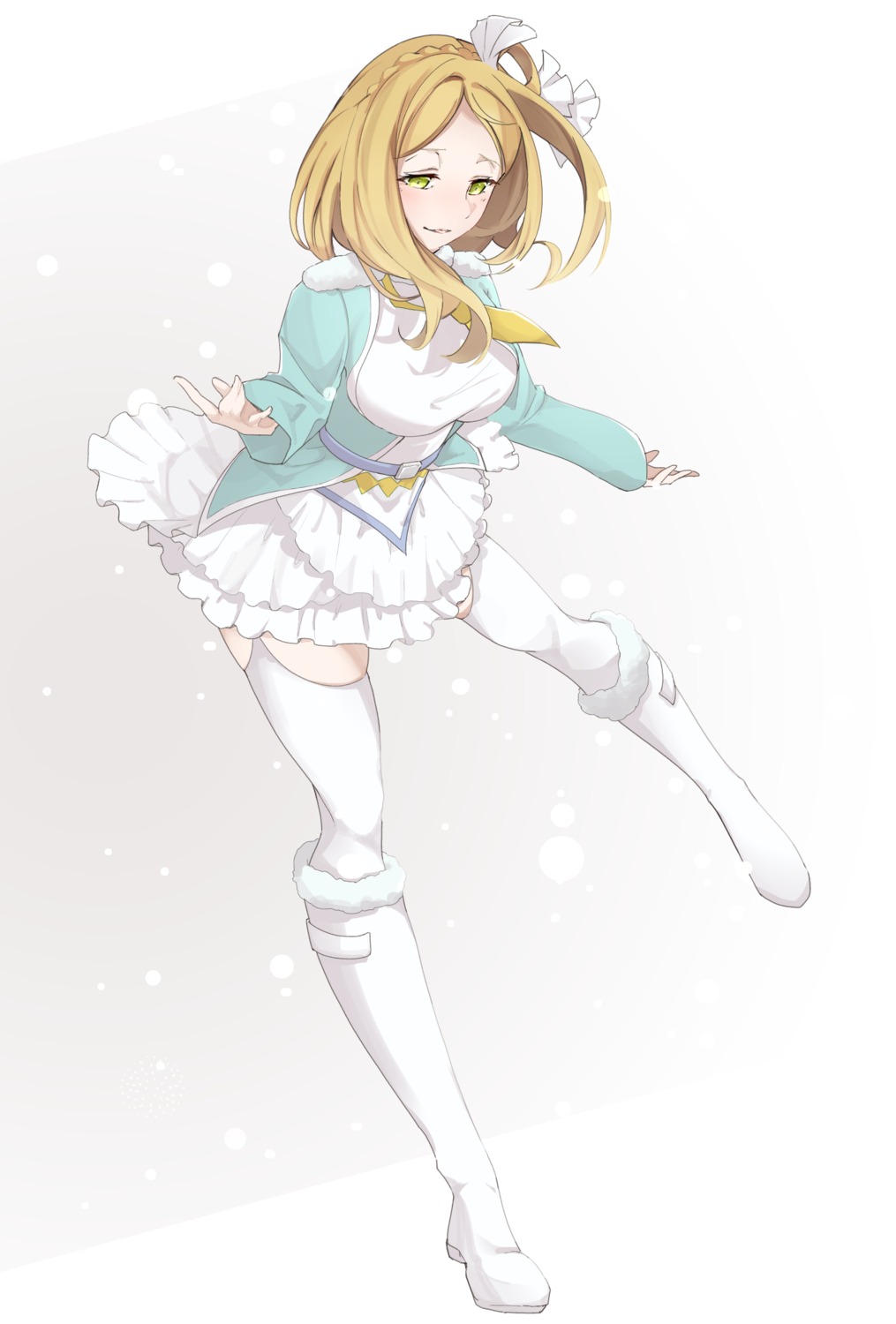 heels, komiyama_(user_ycnc3474), love_live!_(series), love_live!_sunshine!!, ohara_mari, stockings, thighhighs
