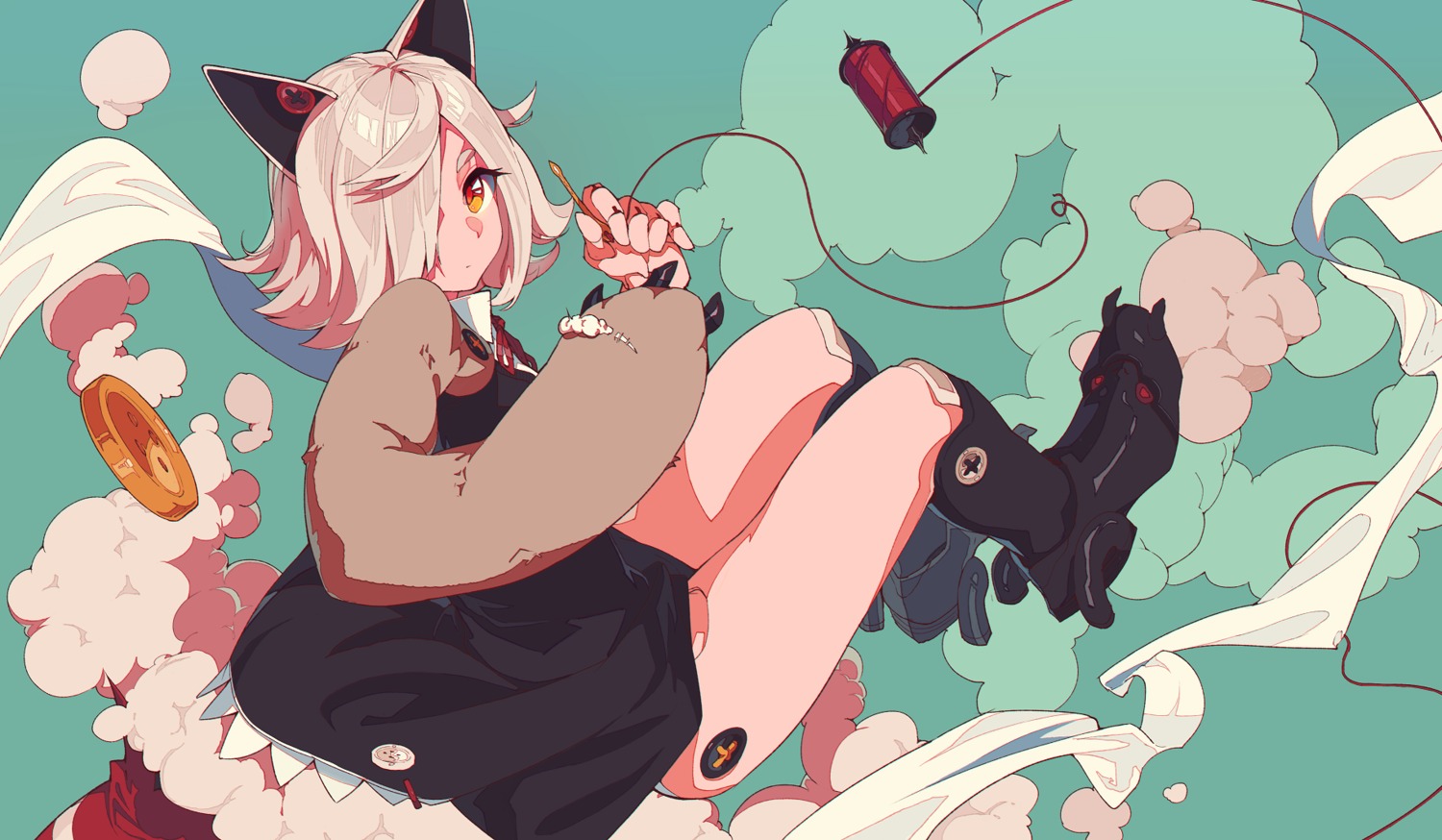 animal_ears, kamameshi_gougoumaru