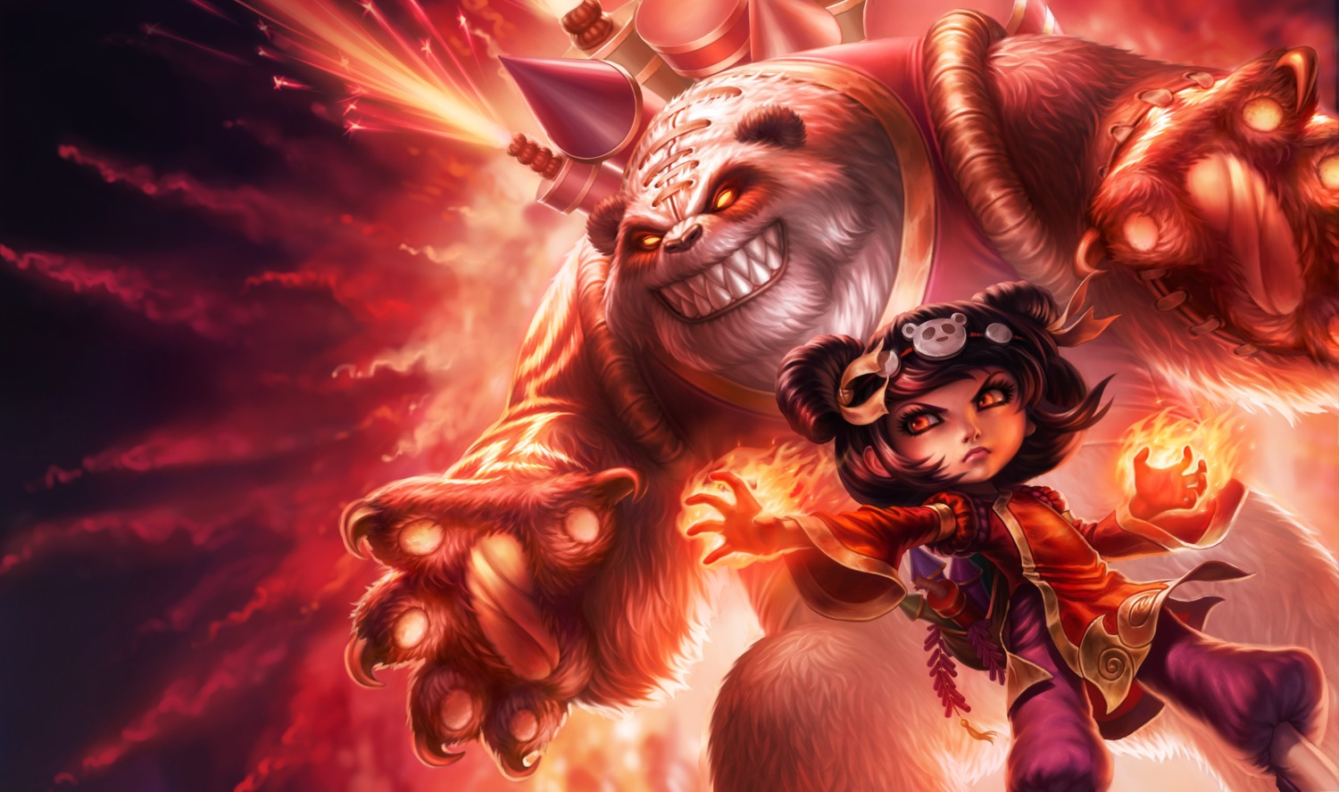 annie_hastur, asian_clothes, league_of_legends, possible_duplicate, tagme, tibbers