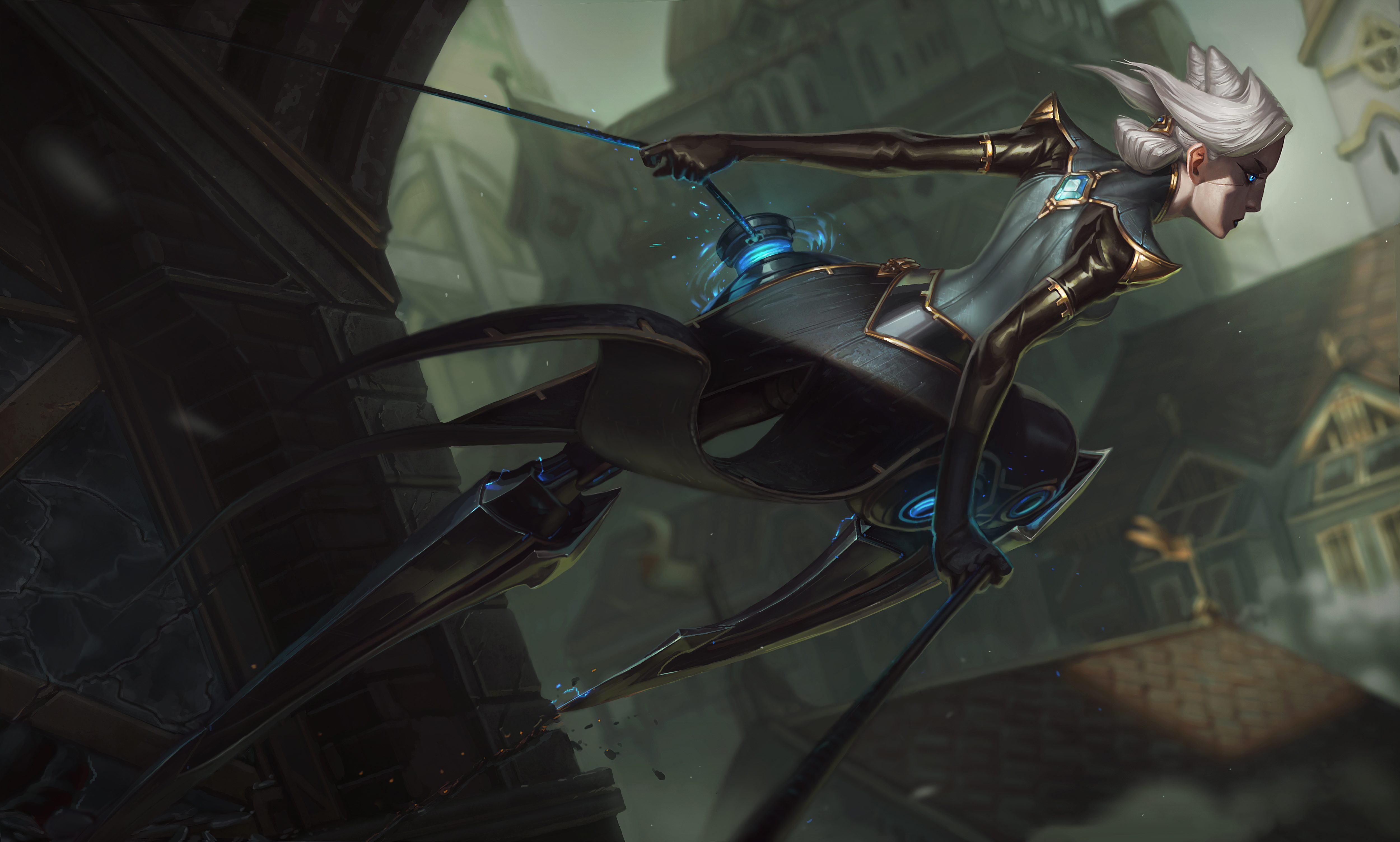 camille_(league_of_legends), league_of_legends, mecha_musume, tagme