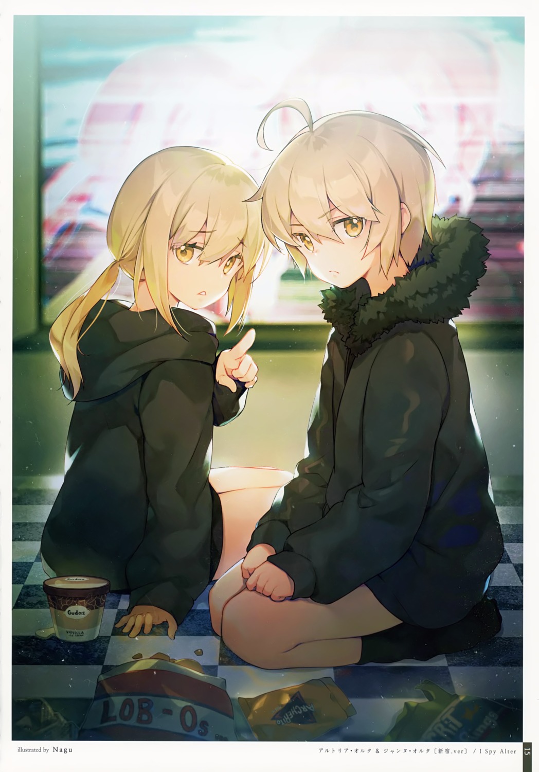 artoria_pendragon_(fate), artoria_pendragon_alter_(fate), fate/grand_order, jeanne_d'arc, jeanne_d'arc_alter_(fate), nagu