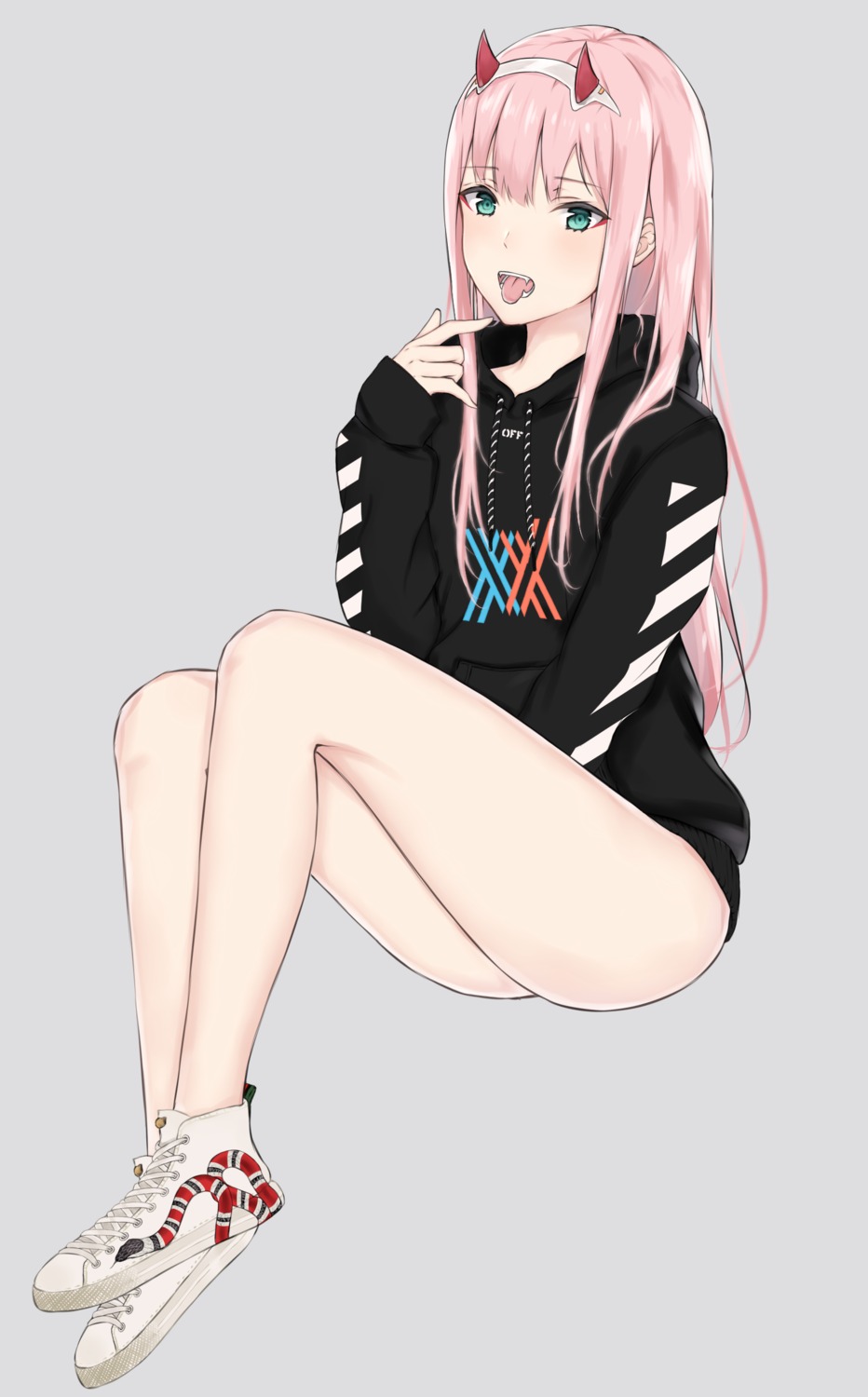 adore, darling_in_the_franxx, horns, zero_two_(darling_in_the_franxx)