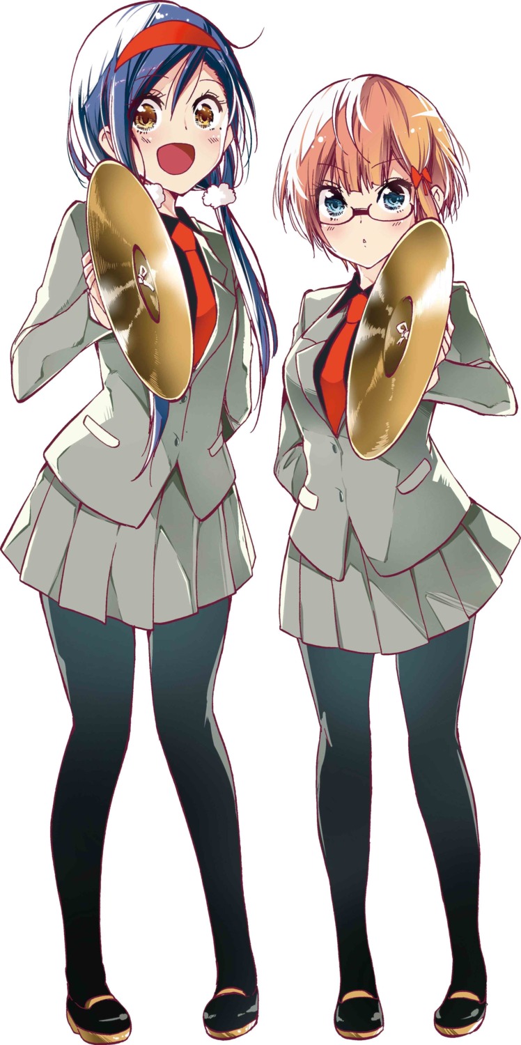bokutachi_wa_benkyou_ga_dekinai, furuhashi_fumino, megane, ogata_rizu, pantyhose, seifuku, tsutsui_taishi