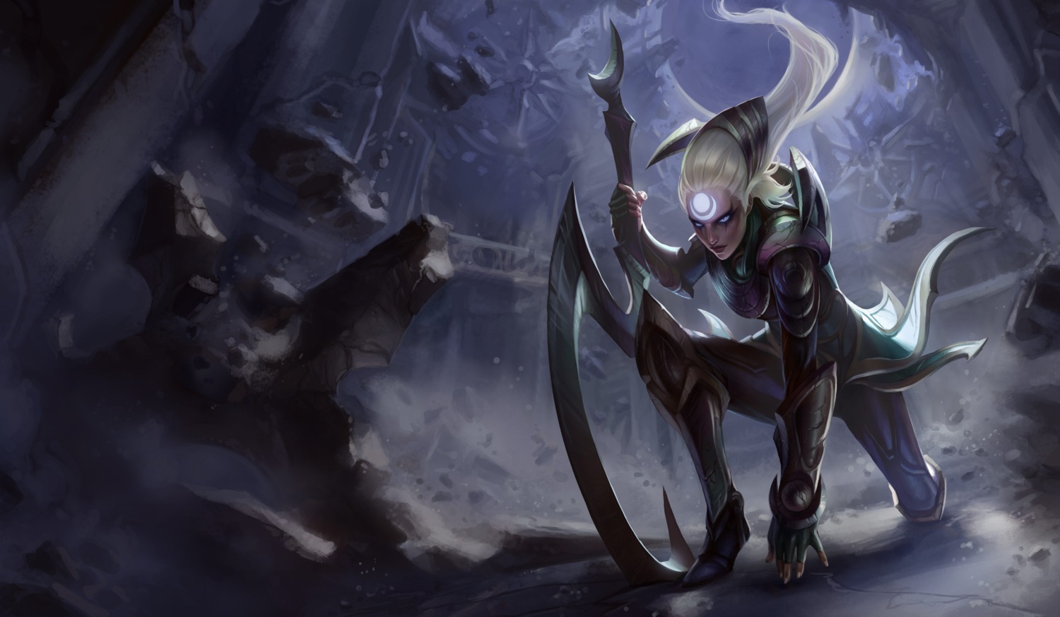 bodysuit, diana_(league_of_legends), league_of_legends, tagme, weapon