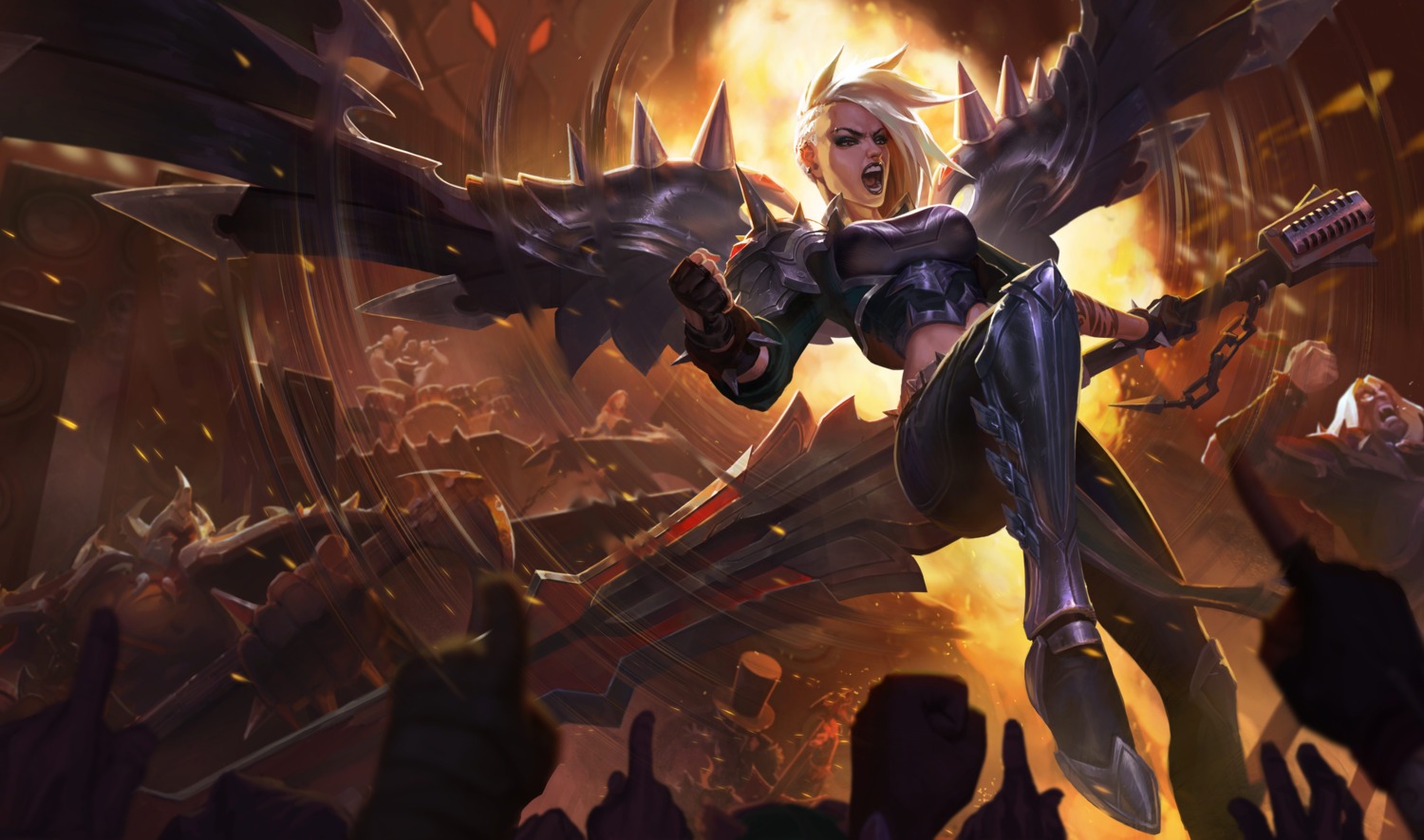 armor, kayle, league_of_legends, sword, tagme, wings
