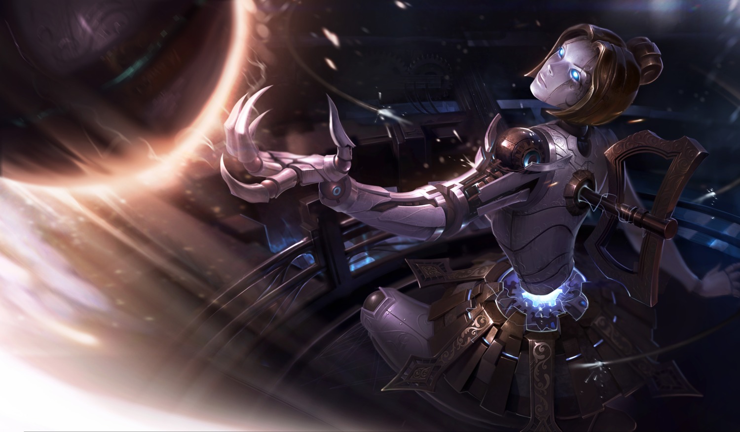 league_of_legends, mecha_musume, orianna_reveck, tagme