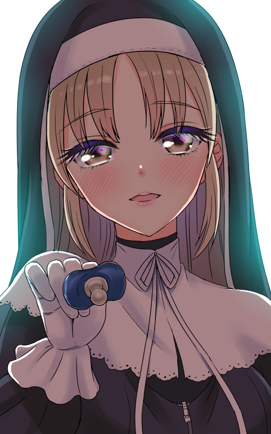nijisanji, nijisanji_seeds, nun, shirihime, sister_claire