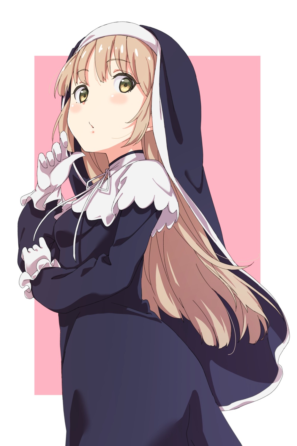 karahai, nijisanji, nijisanji_seeds, nun, possible_duplicate, sister_claire