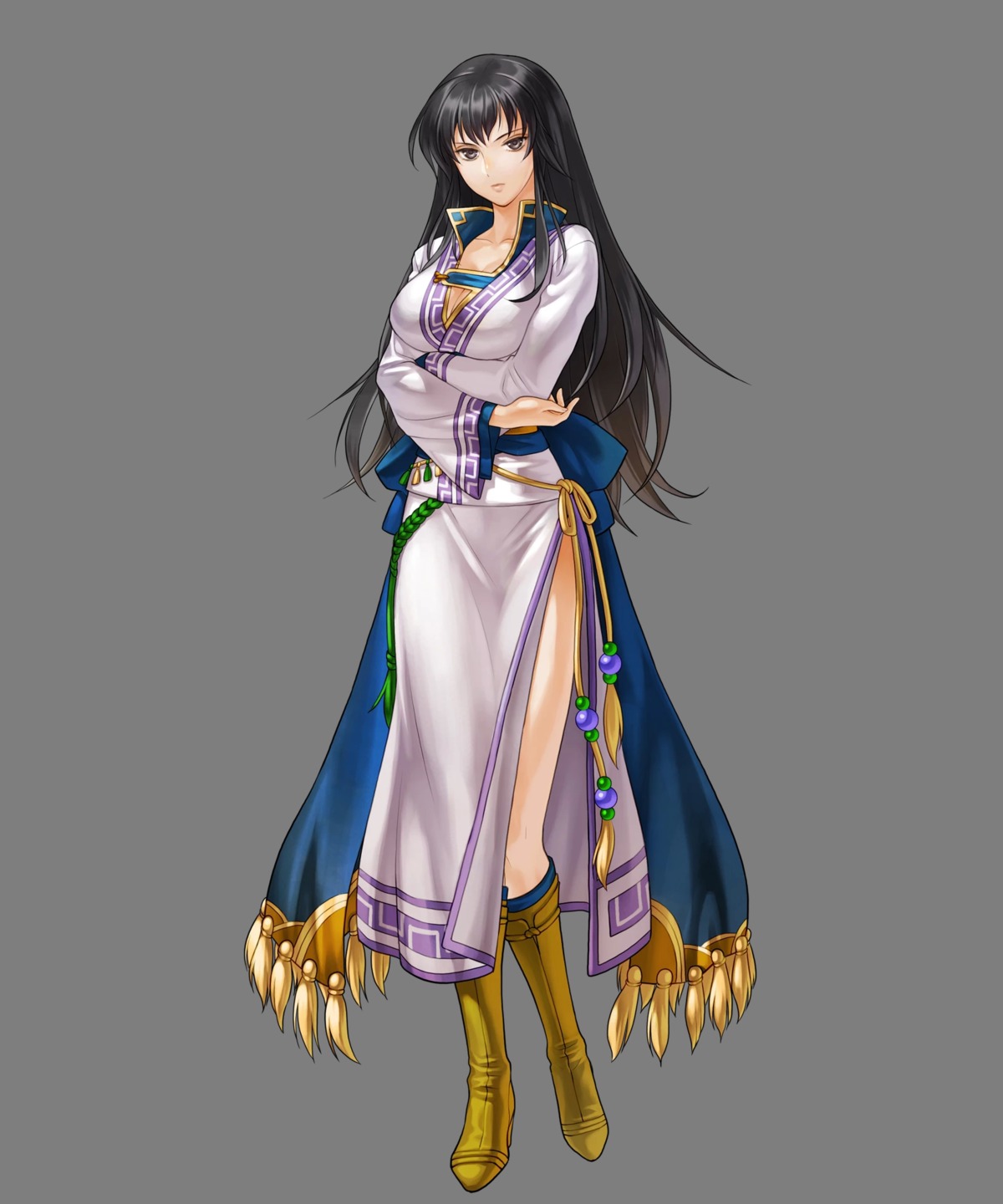 breast_hold, cleavage, fire_emblem, fire_emblem:_rekka_no_ken, fire_emblem_heroes, heels, karla_(fire_emblem), kita_senri, nintendo, transparent_png