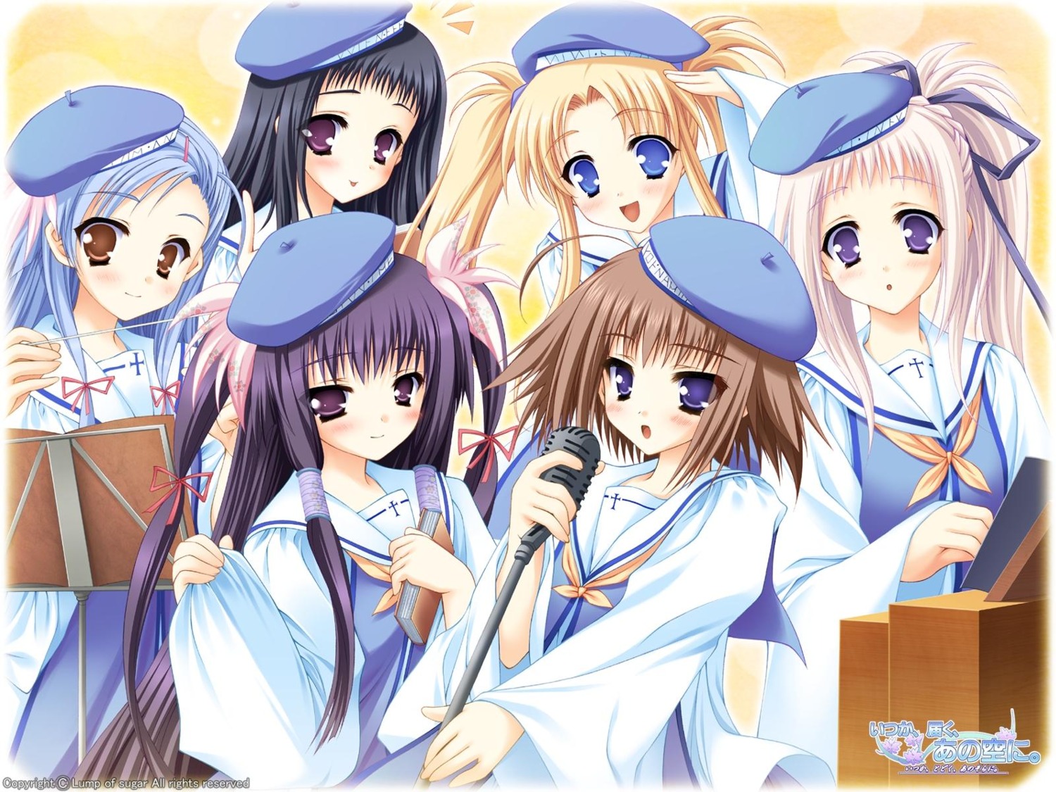 asuku_san, ii_futami, itsuka_todoku_anosorani, mitora_mememe, moekibara_fumitake, ousuki_konome, wallpaper