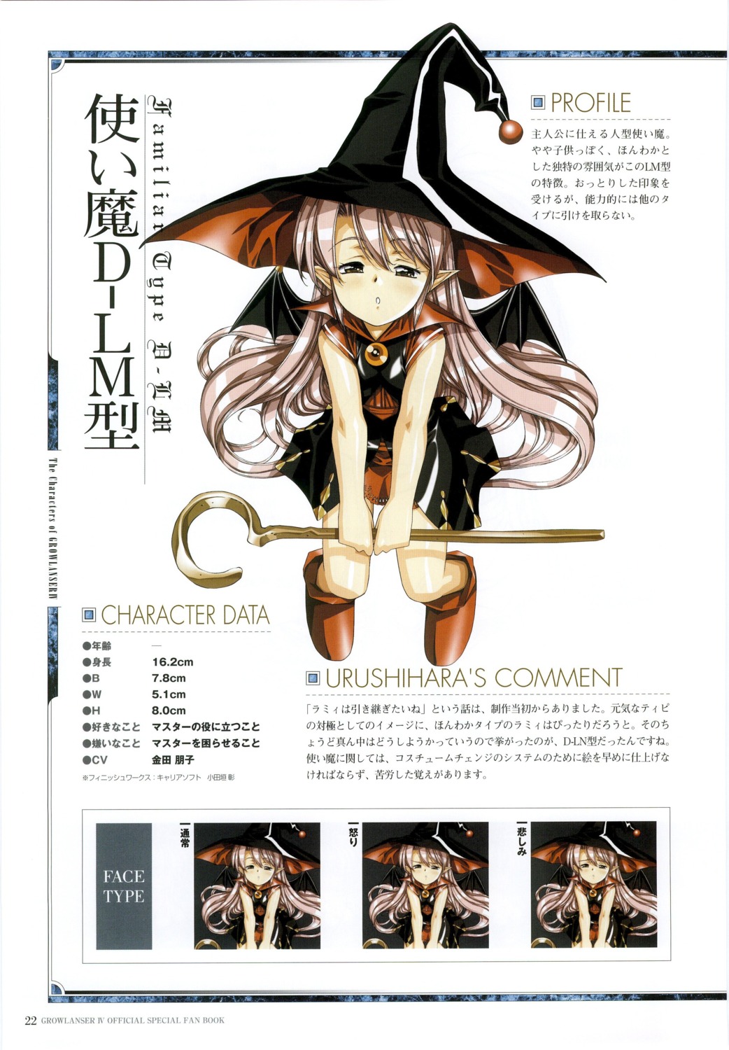 fairy, growlanser, profile_page, raimy, urushihara_satoshi, witch