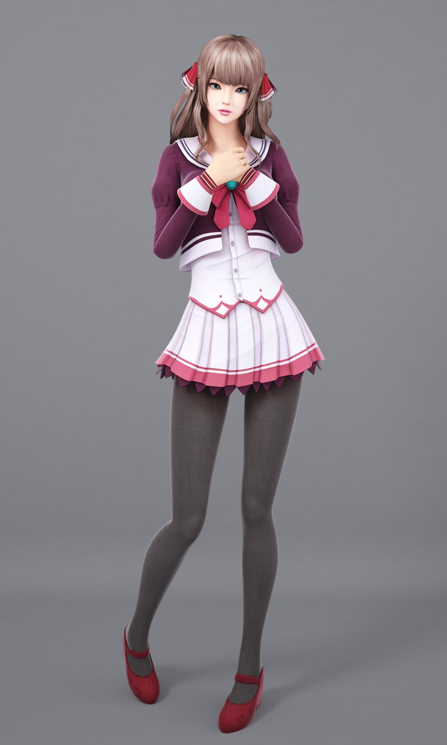 cg, heels, pantyhose, seifuku, sudden_attack, tagme