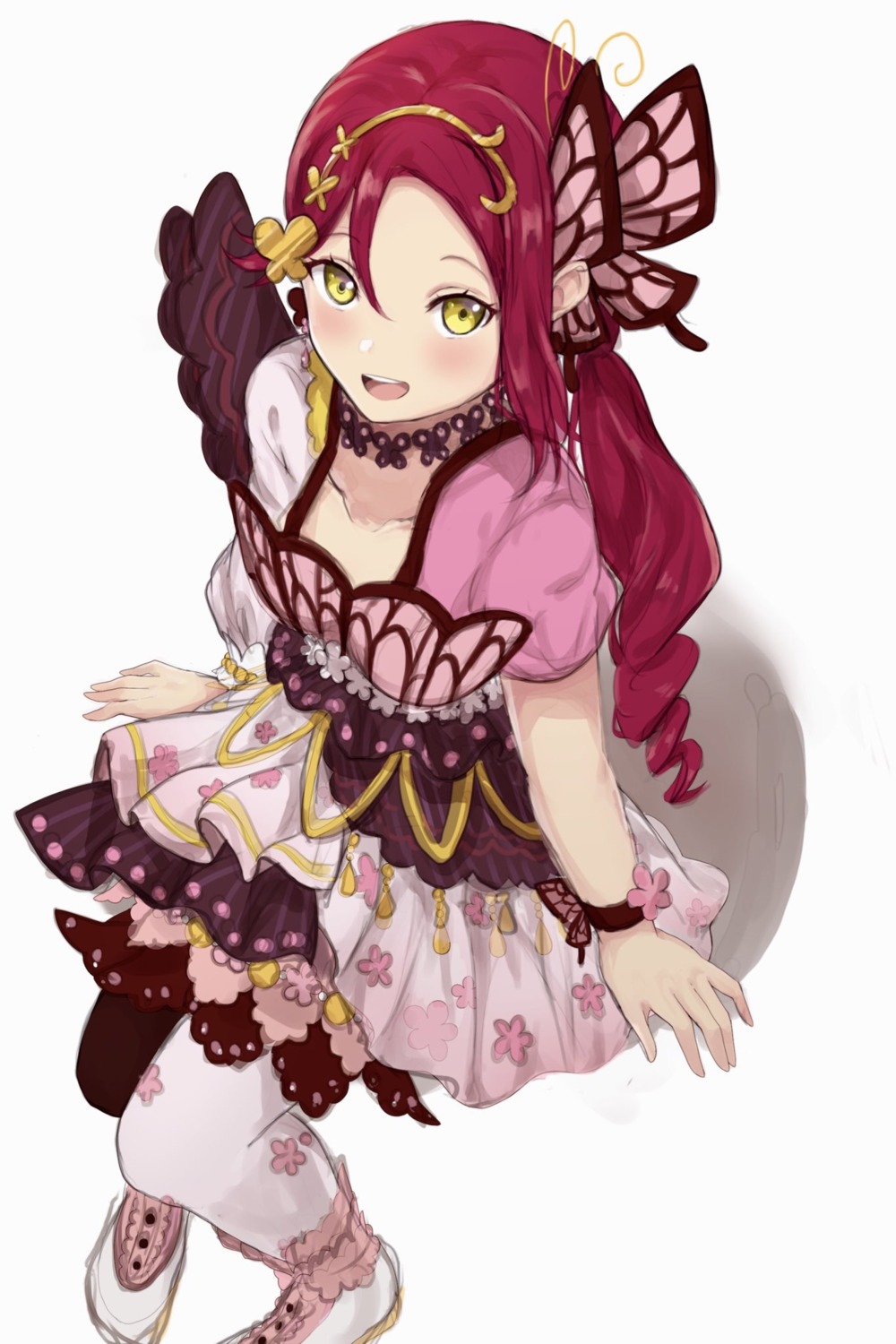 dress, love_live!_(series), love_live!_sunshine!!, mia, pantyhose, sakurauchi_riko