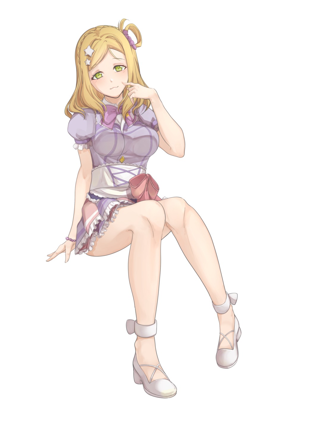 heels, komiyama_(user_ycnc3474), love_live!_(series), love_live!_sunshine!!, ohara_mari
