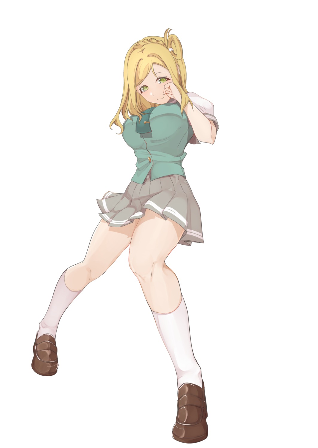 komiyama_(user_ycnc3474), love_live!_(series), love_live!_sunshine!!, ohara_mari, seifuku