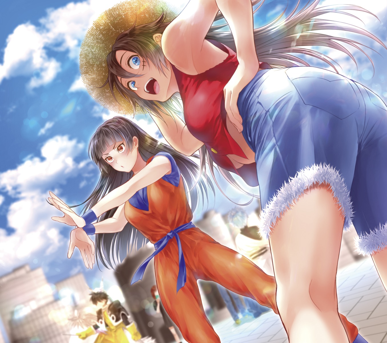cosplay, dragon_ball, gintama, houshin_engi, kisaragi_mic, one_piece