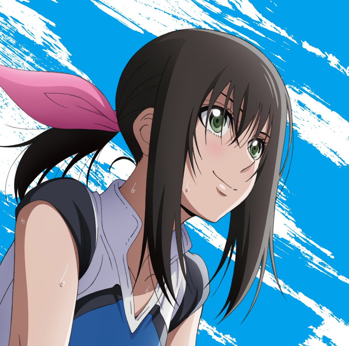 disc_cover, gym_uniform, hanebado!, hanesaki_ayano