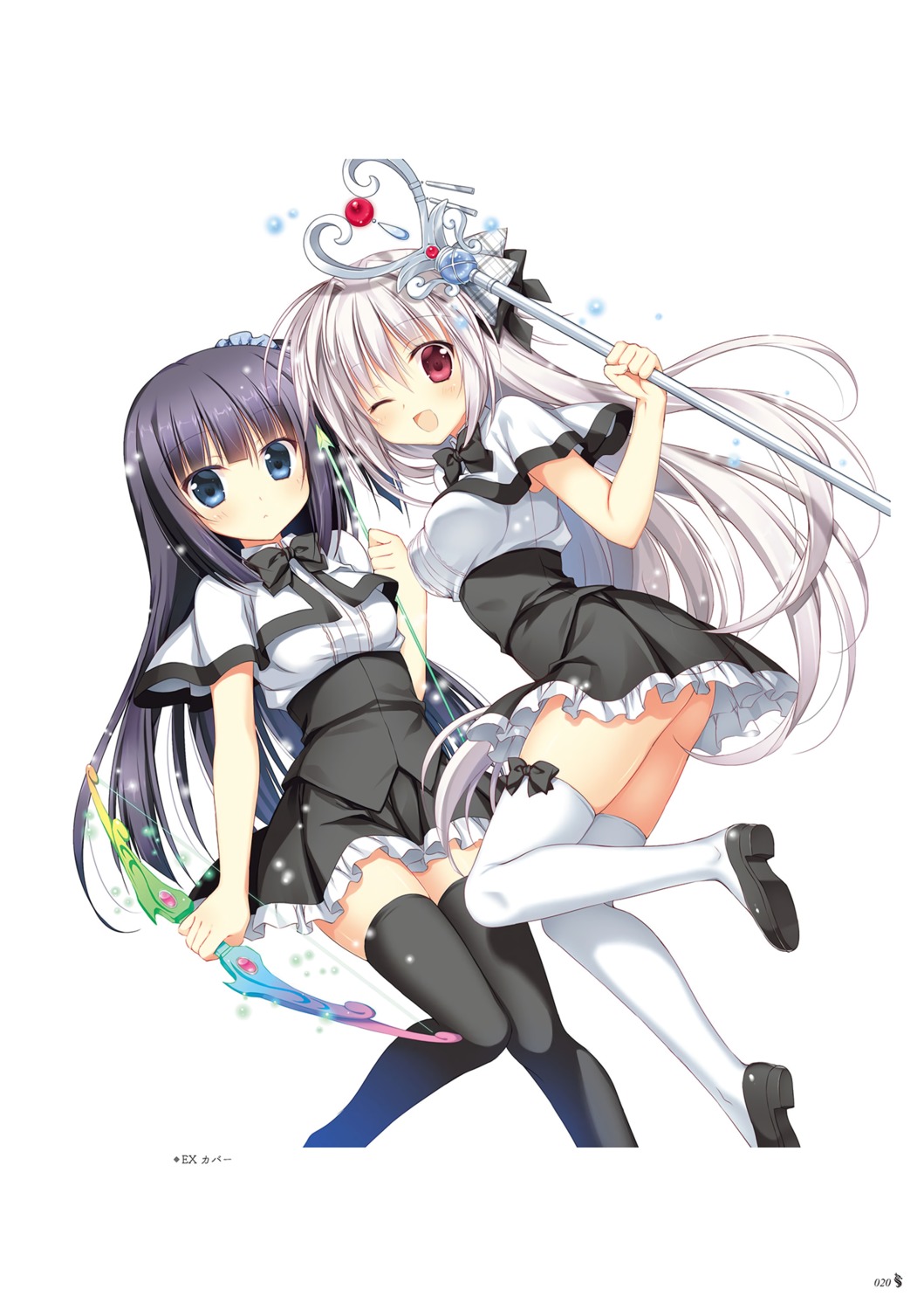 ass, heels, iris_freyja, juuoumujin_no_fafnir, korie_riko, mononobe_mitsuki, seifuku, thighhighs