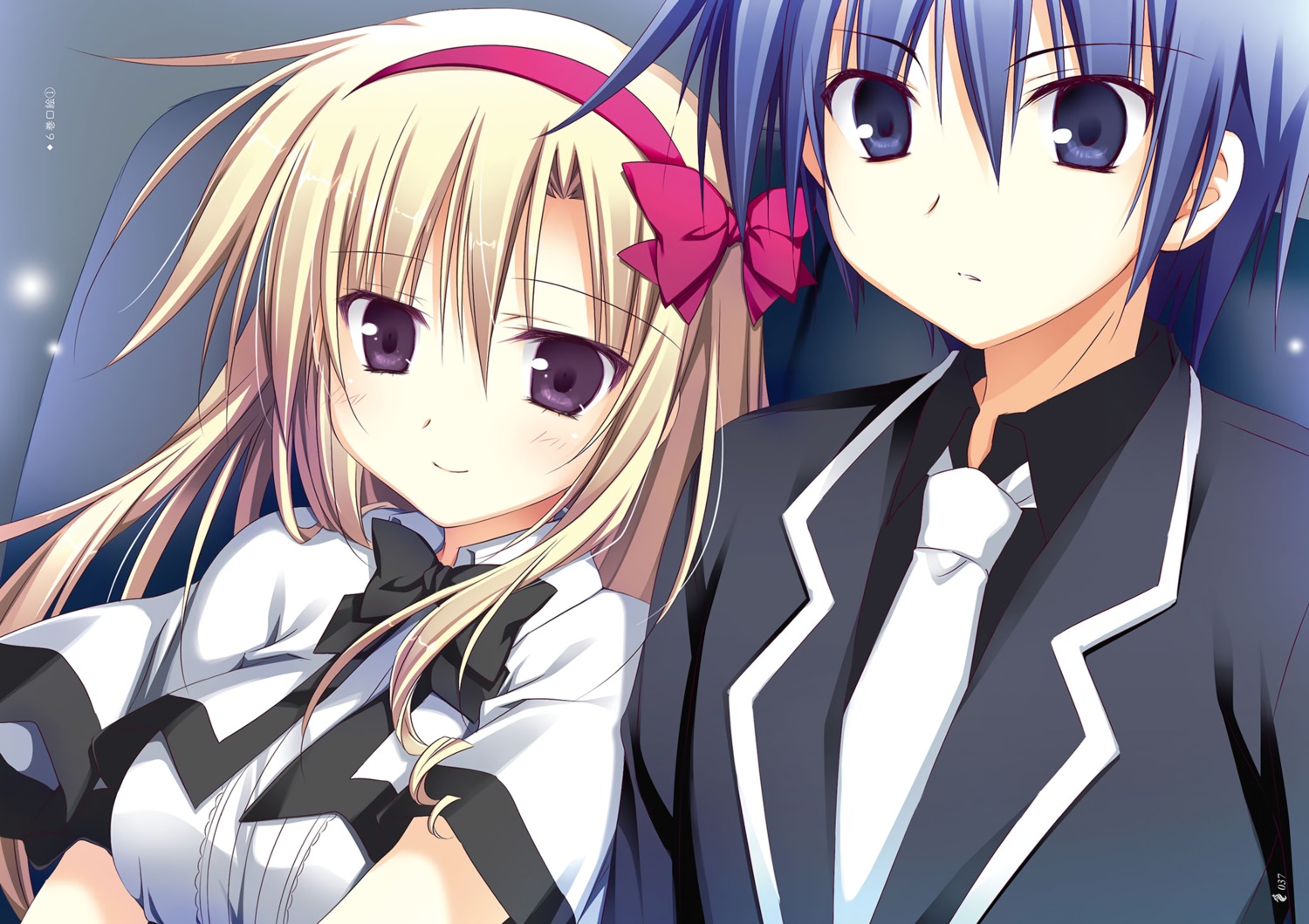 juuoumujin_no_fafnir, korie_riko, lisa_highwalker, mononobe_yuu, seifuku