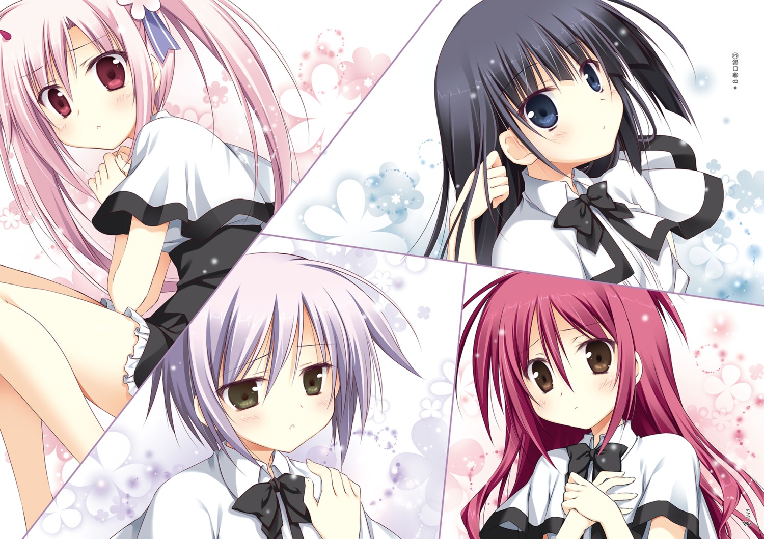 firill_crest, horns, juuoumujin_no_fafnir, korie_riko, mononobe_mitsuki, ren_miyazawa, seifuku, tear_lightning
