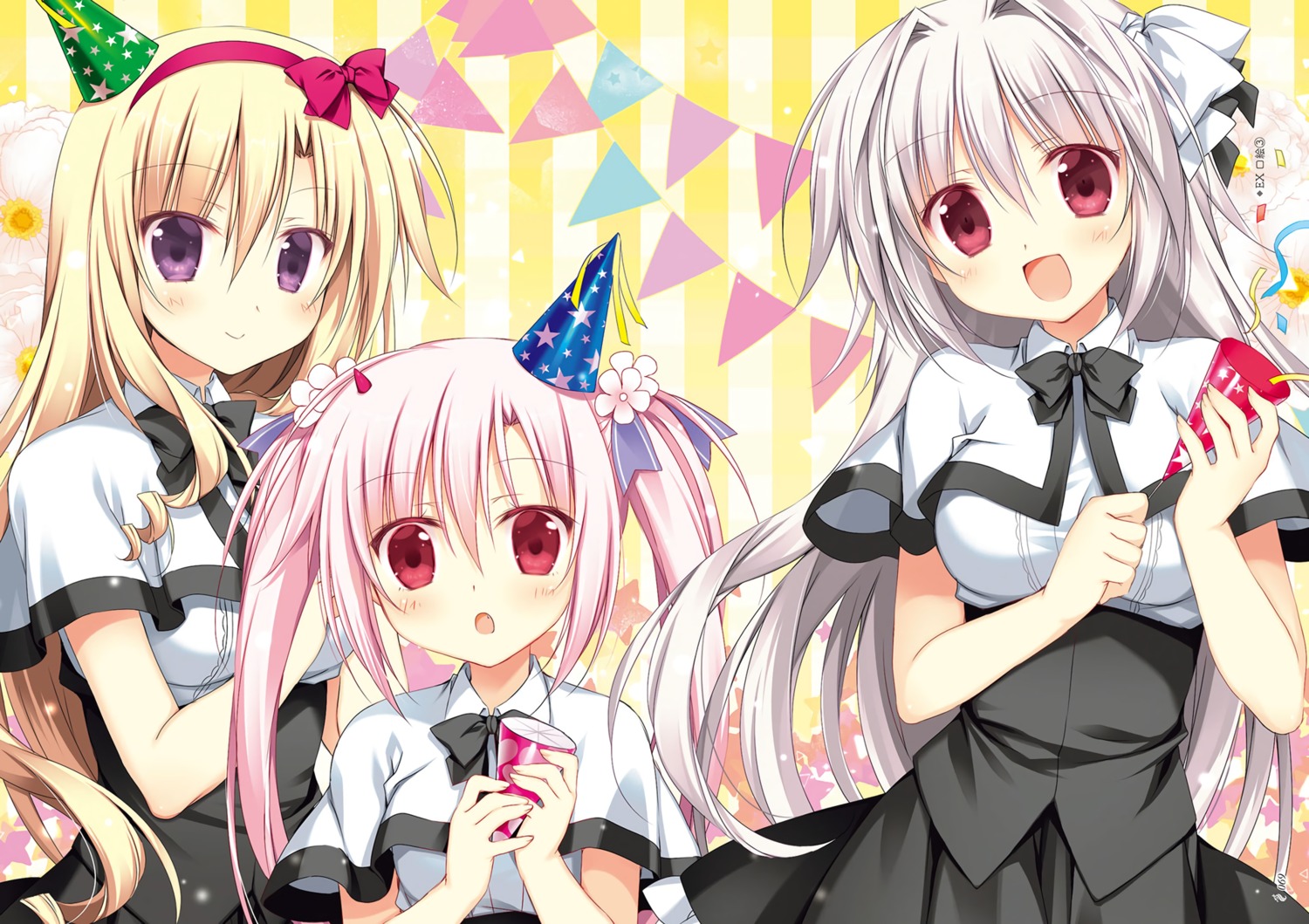 horns, iris_freyja, juuoumujin_no_fafnir, korie_riko, lisa_highwalker, possible_duplicate, seifuku, tear_lightning