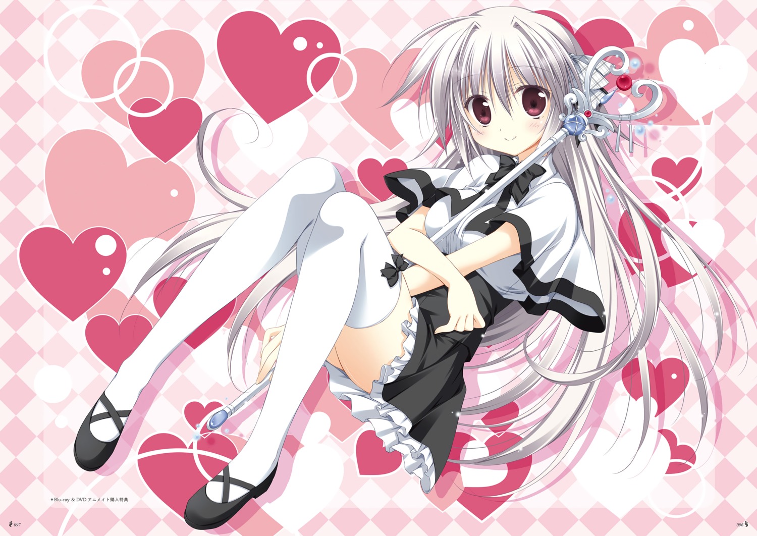 heels, iris_freyja, juuoumujin_no_fafnir, korie_riko, seifuku, thighhighs, weapon