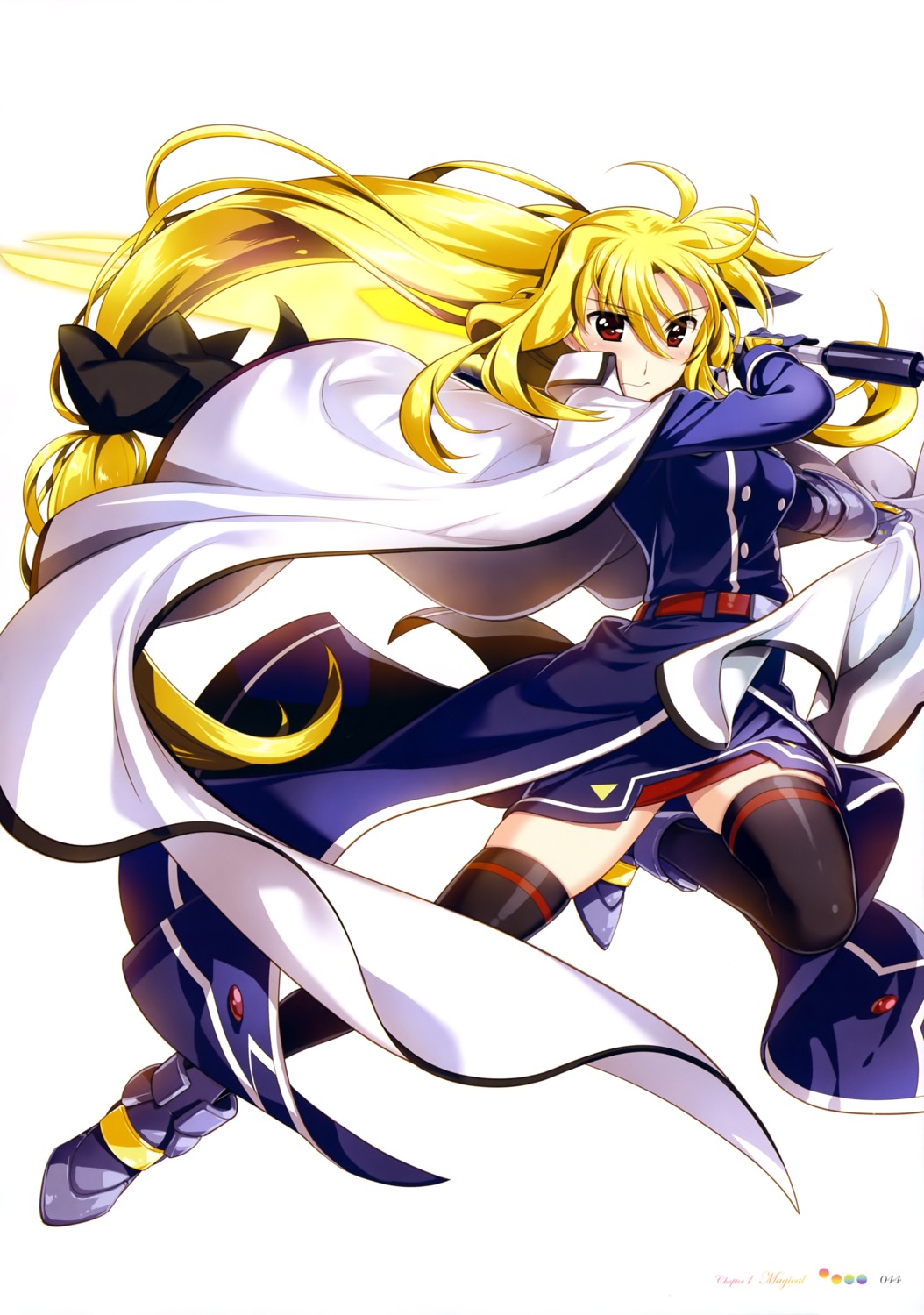 armor, fate_testarossa, fujima_takuya, mahou_senki_lyrical_nanoha_force, mahou_shoujo_lyrical_nanoha, mahou_shoujo_lyrical_nanoha_strikers, mahou_shoujo_lyrical_nanoha_vivid, sword