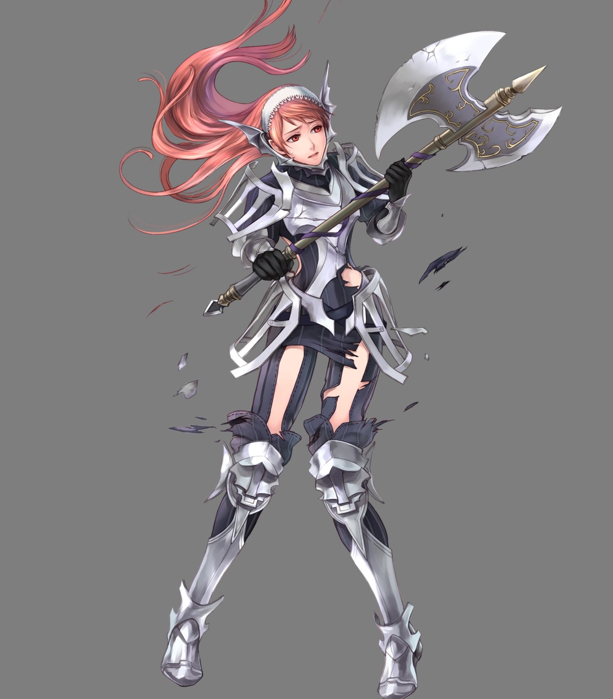 armor, fire_emblem, fire_emblem_heroes, fire_emblem_kakusei, nintendo, serge_(fire_emblem), torn_clothes, transparent_png, wada_sachiko, weapon