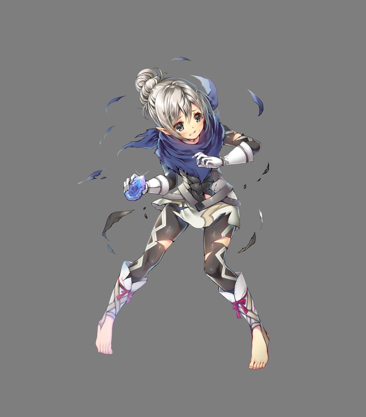 fire_emblem, fire_emblem_heroes, fire_emblem_if, kana_(fire_emblem), miwabe_sakura, nintendo, pantyhose, pointy_ears, torn_clothes, transparent_png