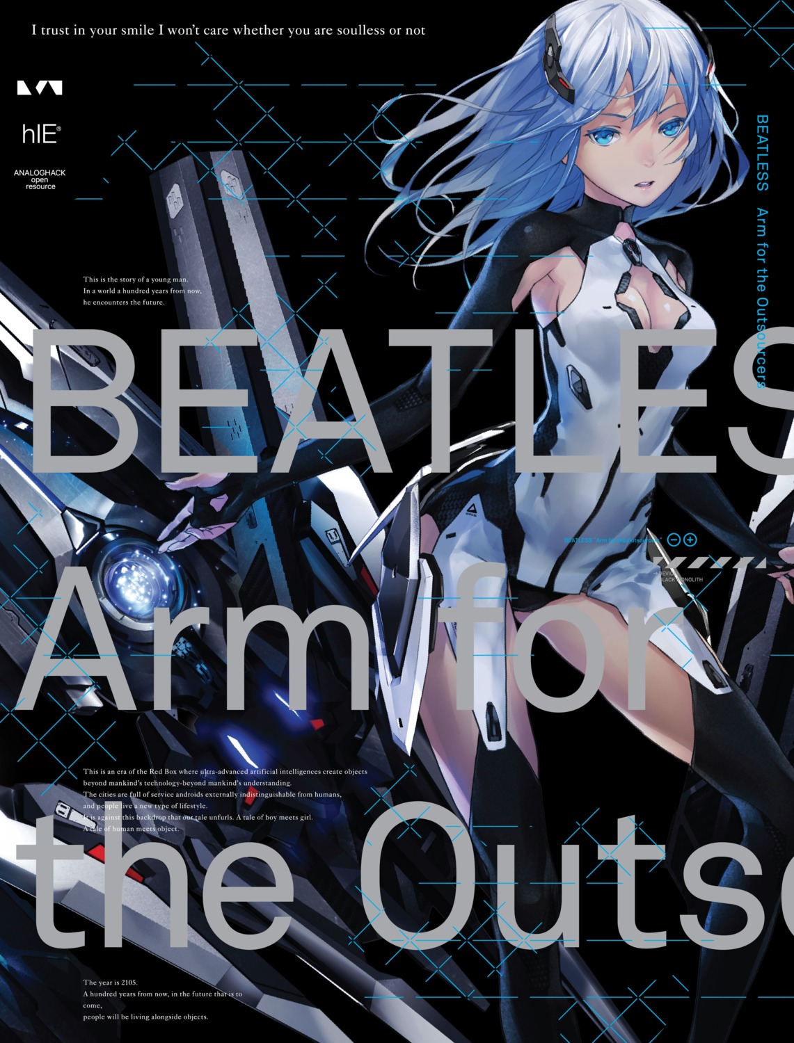 beatless, cleavage, lacia, no_bra, pantsu, redjuice, stockings, thighhighs