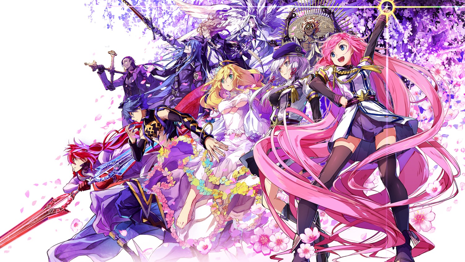 dies_irae, dies_irae_pantheon, dress, seifuku, sword, tagme, thighhighs, underboob
