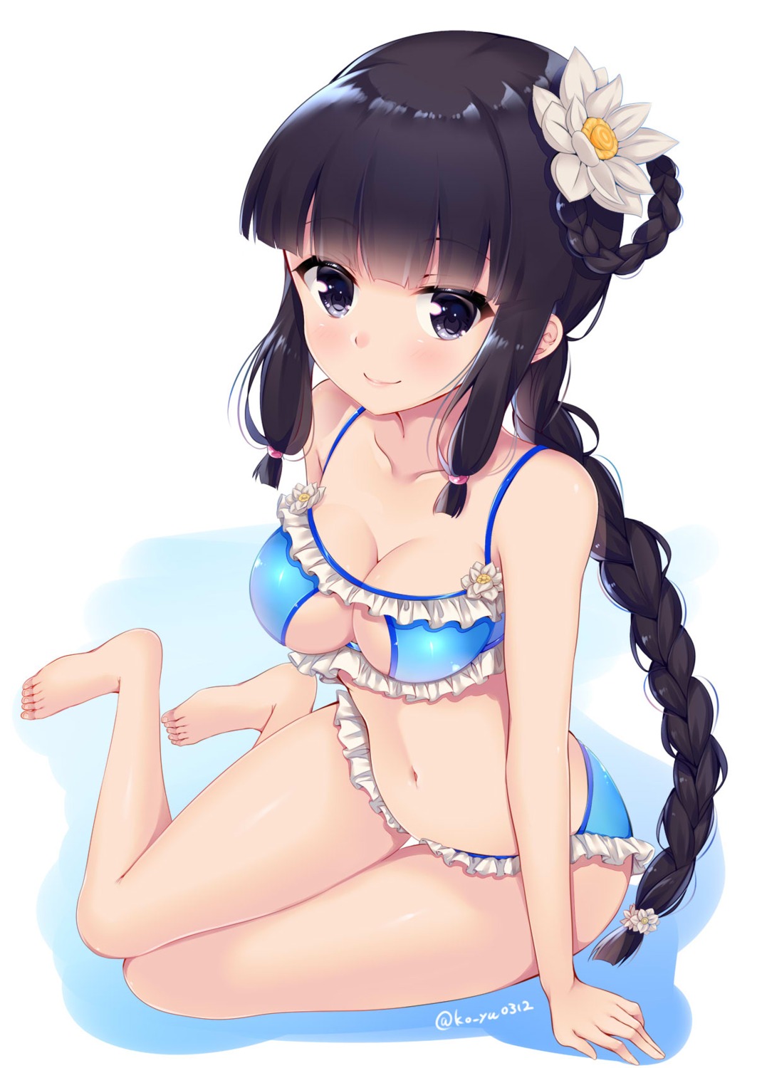 bikini, kantai_collection, kitakami_(kancolle), ko_yu, swimsuits