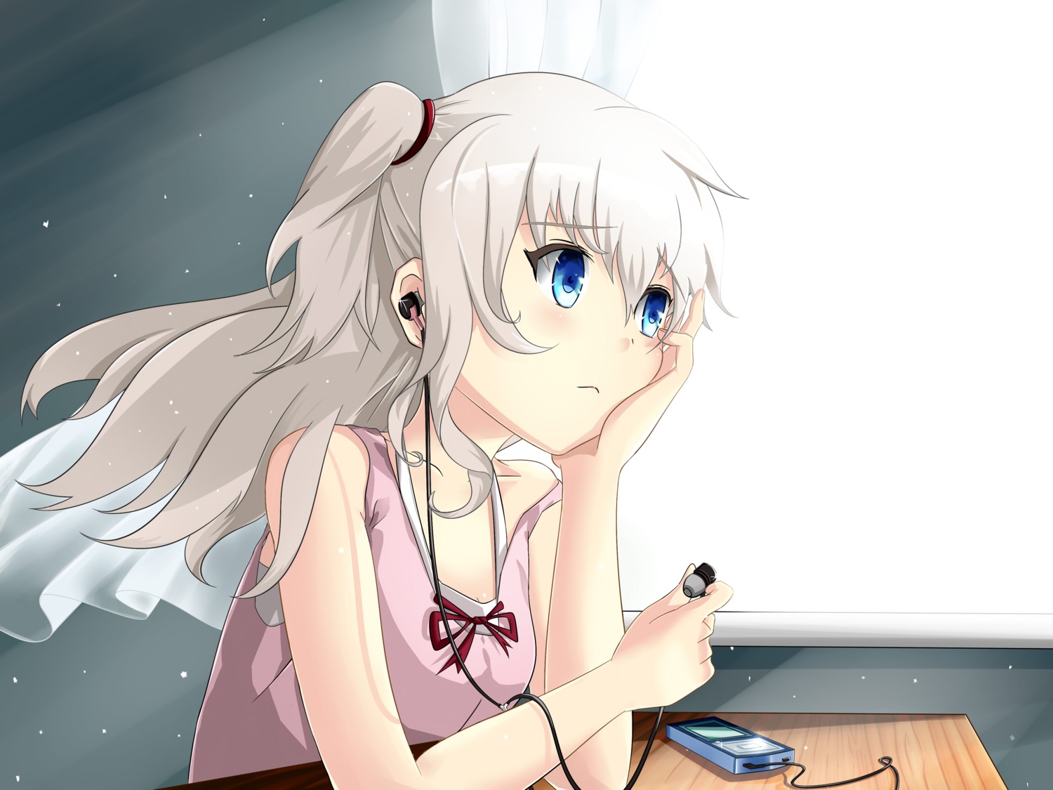 charlotte, headphones, taka_(0taka), tomori_nao
