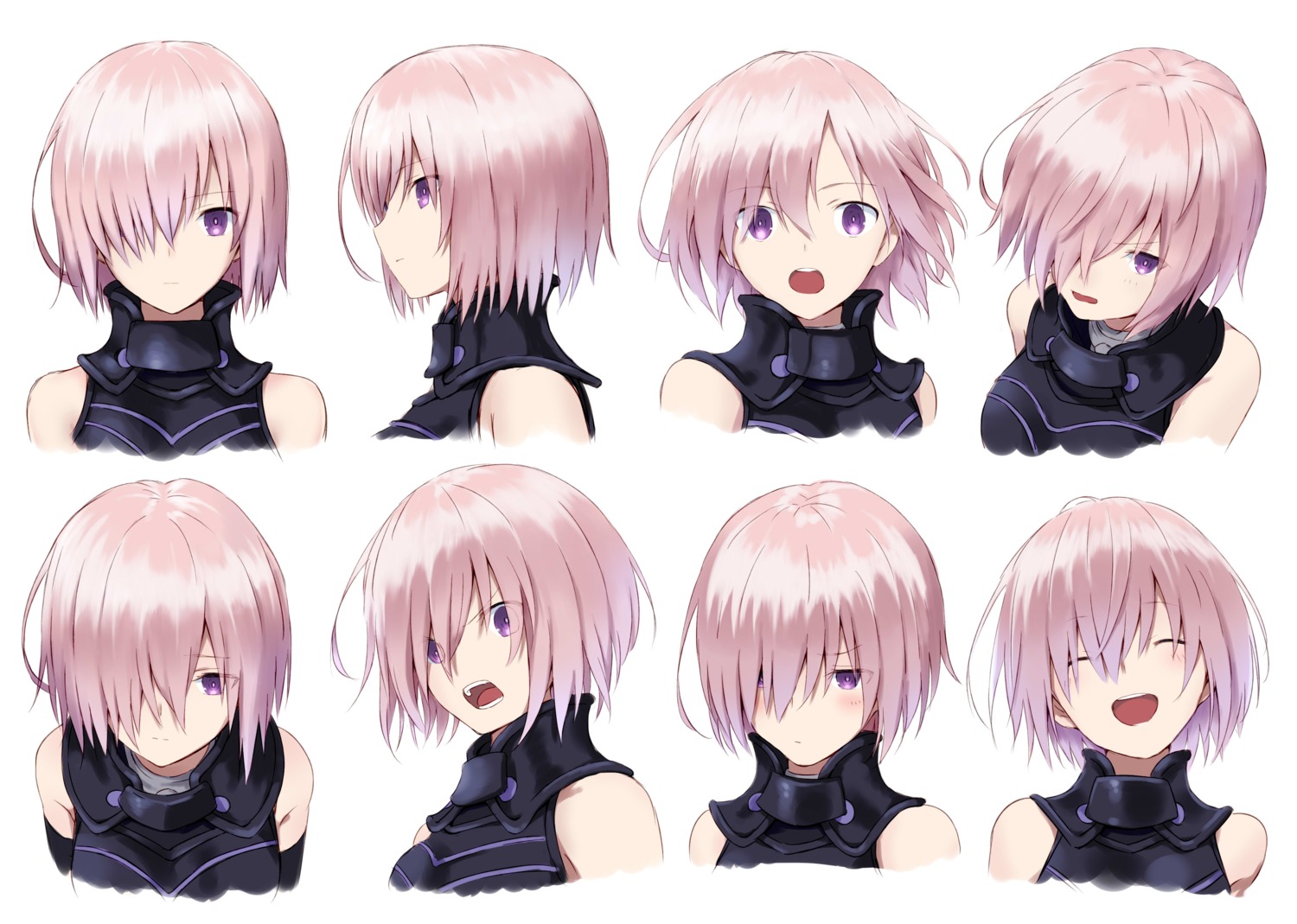 armor, expression, fate/grand_order, laika_(sputnik2nd), mash_kyrielight