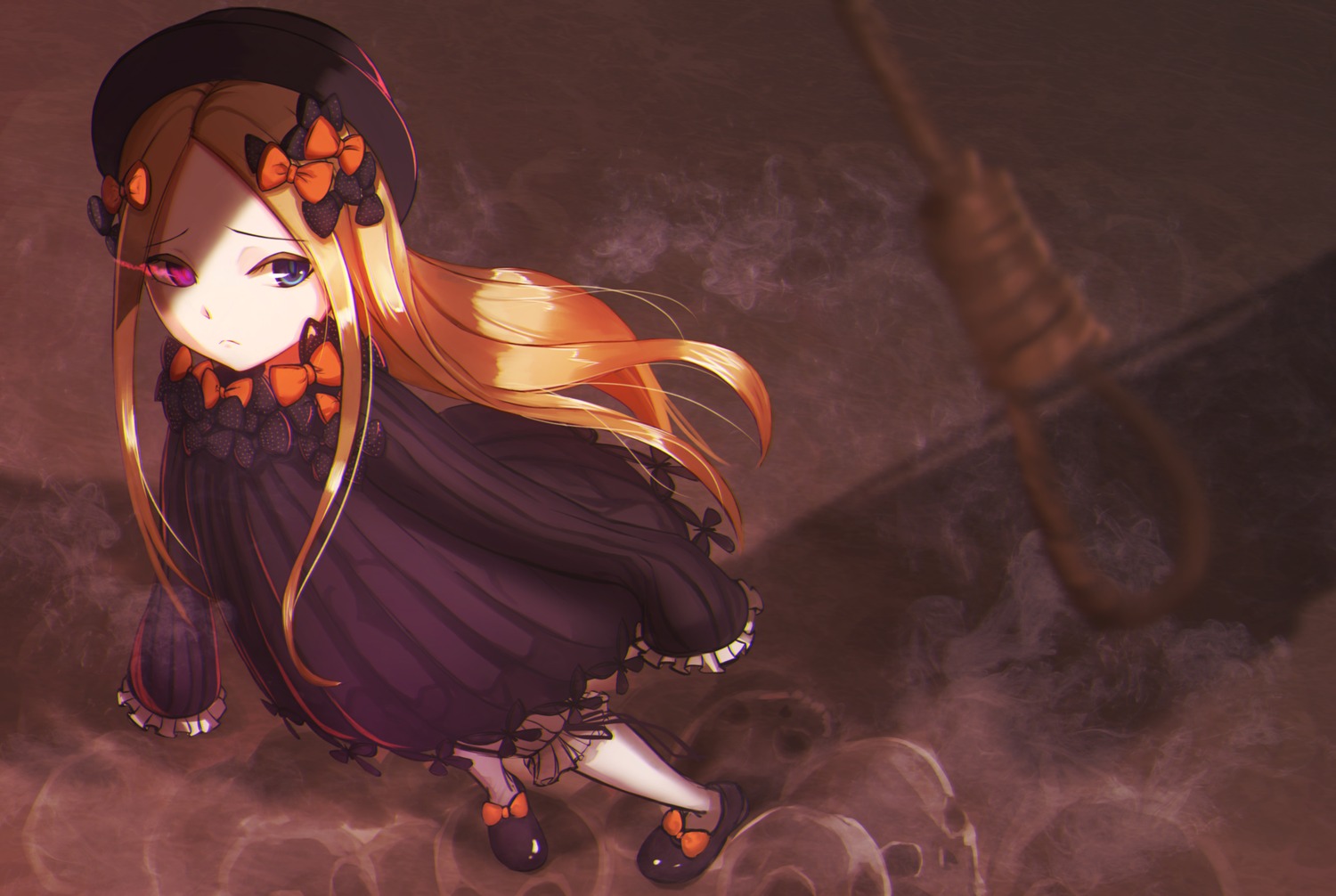 abigail_williams_(fate), announ_(kurotya), bloomers, dress, fate/grand_order