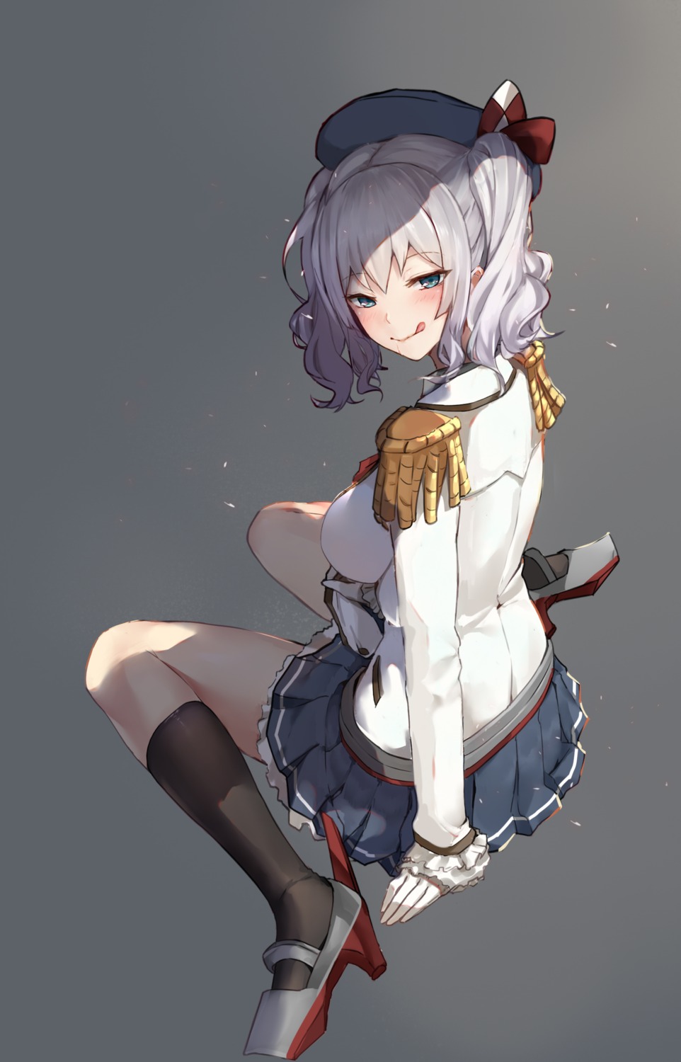 heels, hentai_kuwa, kantai_collection, kashima_(kancolle), uniform
