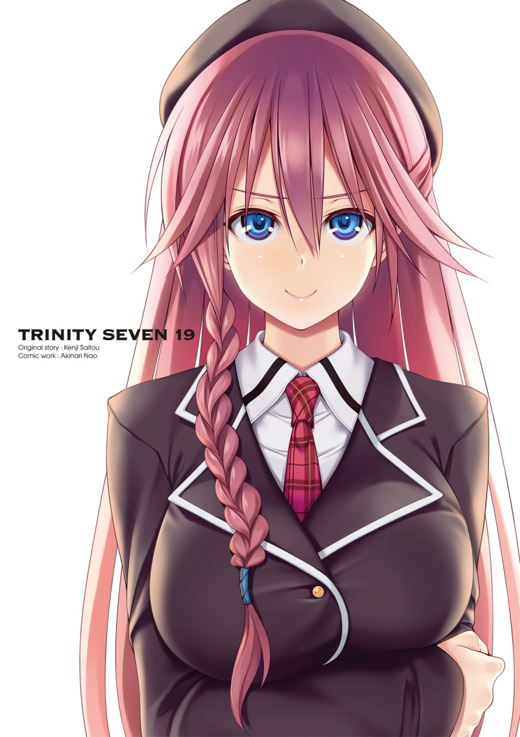 asami_lilith, breast_hold, nao_akinari, seifuku, trinity_seven