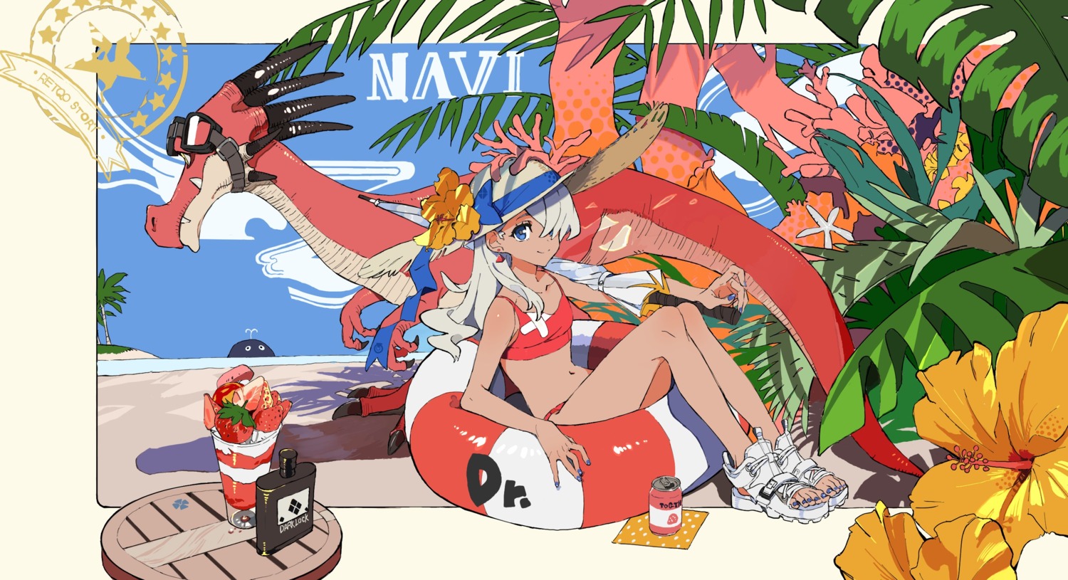 bikini, monster, swimsuits, you_(nanban319)